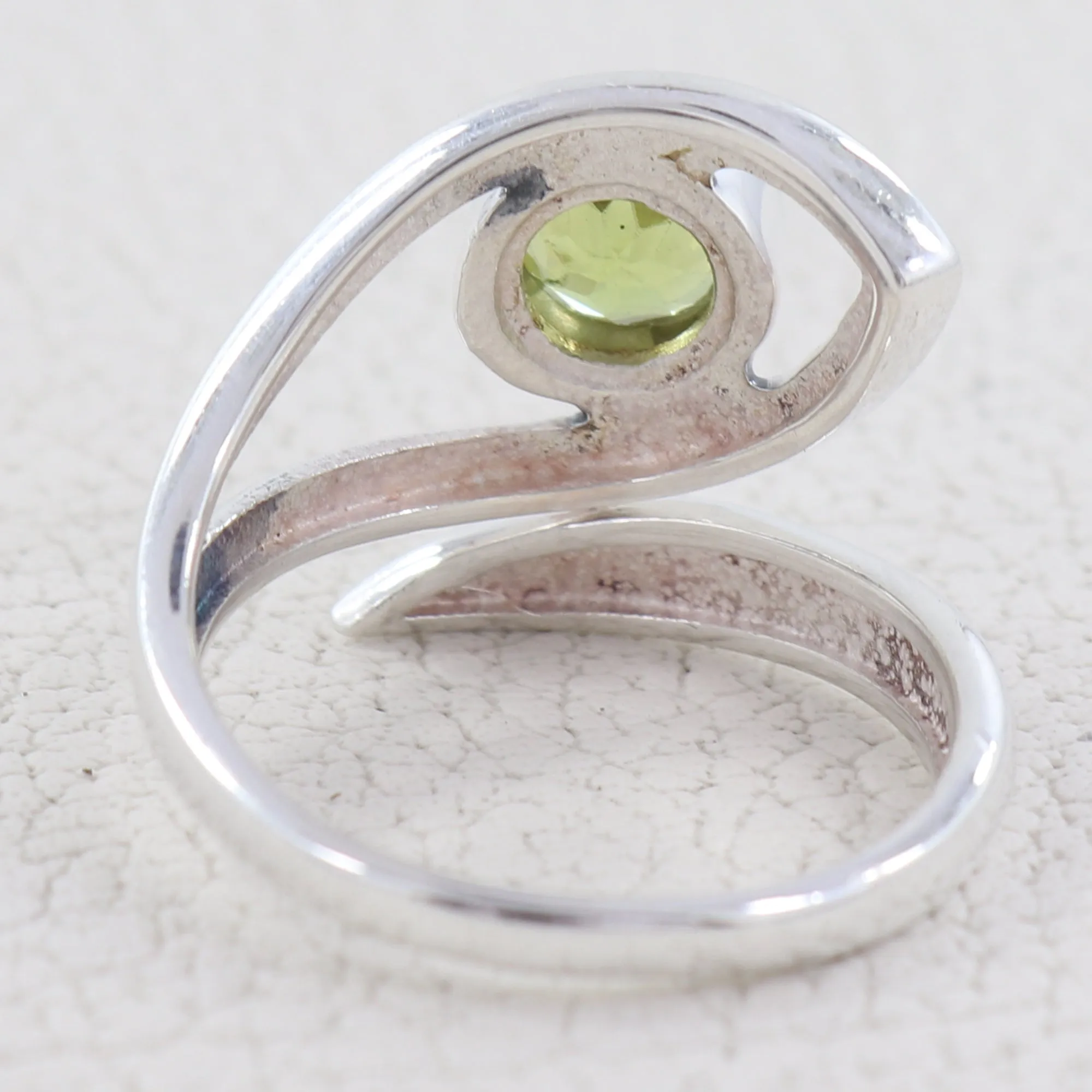 Idocrase Silver Ring Jewelry