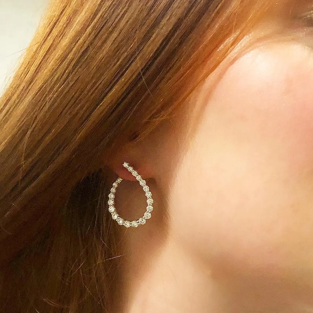 Illusion Loop Earrings