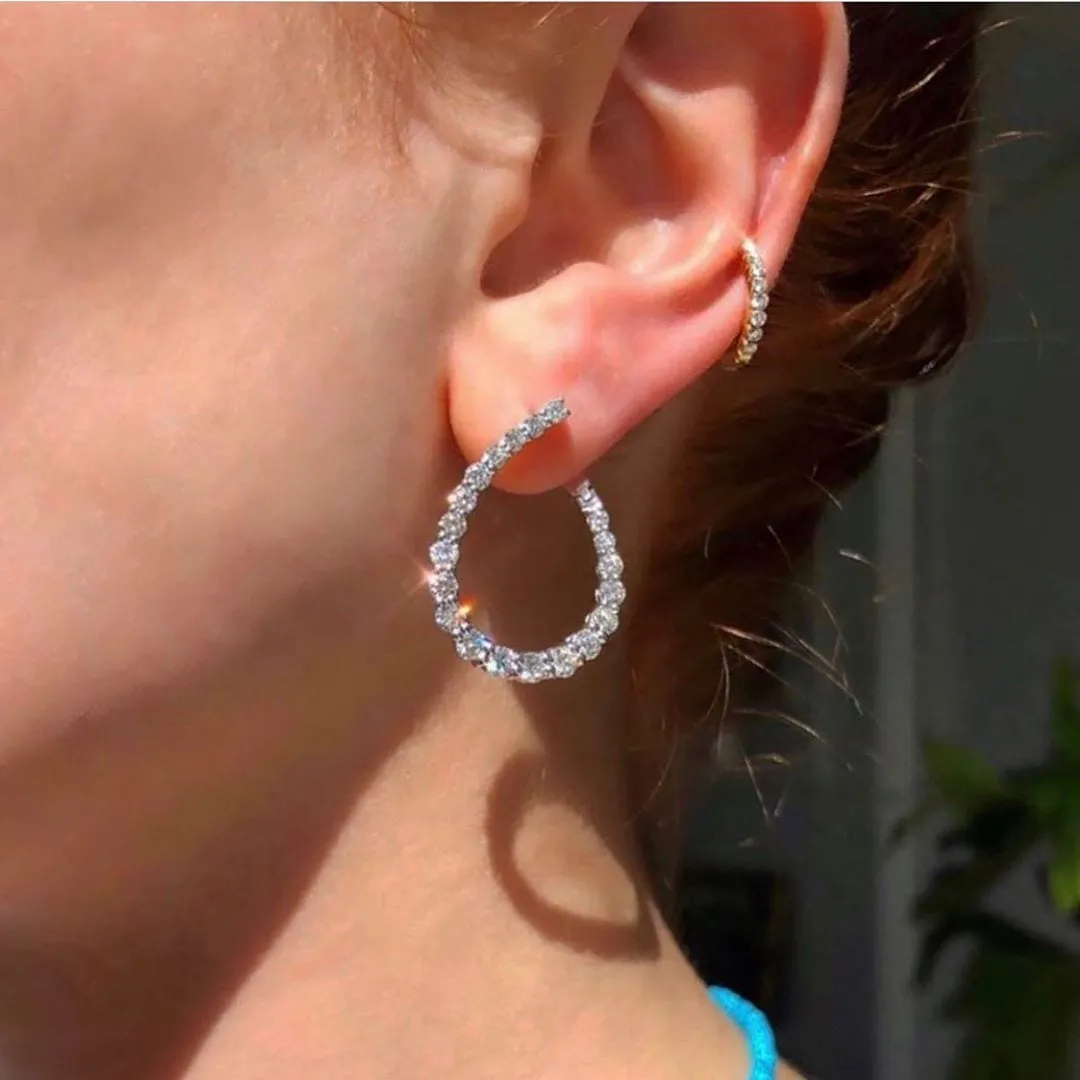 Illusion Loop Earrings