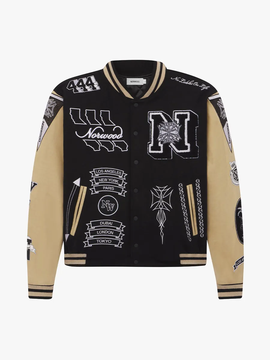 IRON TRIBE VARSITY JACKET
