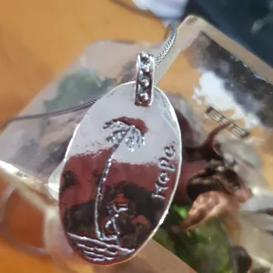 Israeli Jewelry Silver necklace for woman HOPE silver necklace