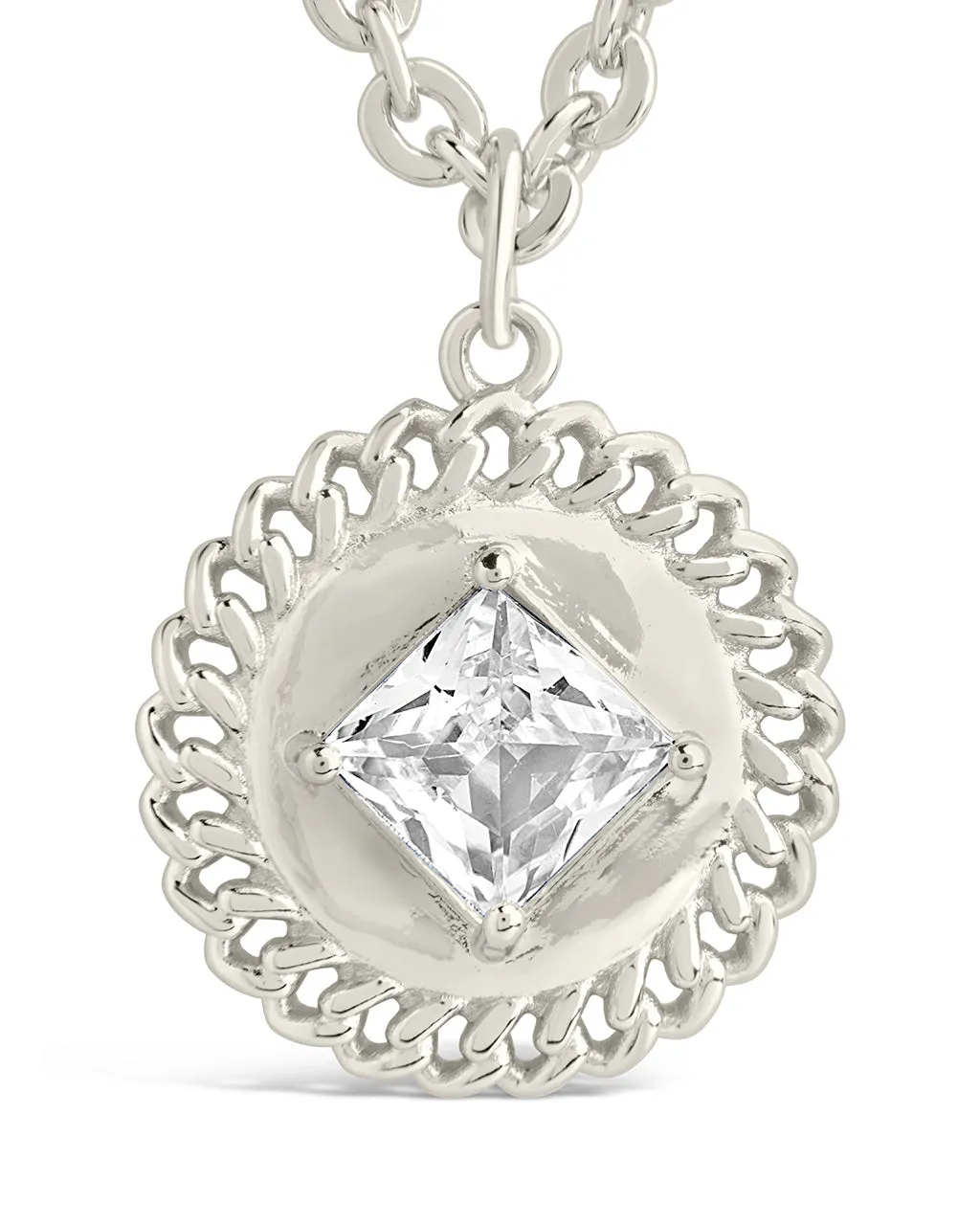 Jaliyah CZ Statement Pendant Necklace