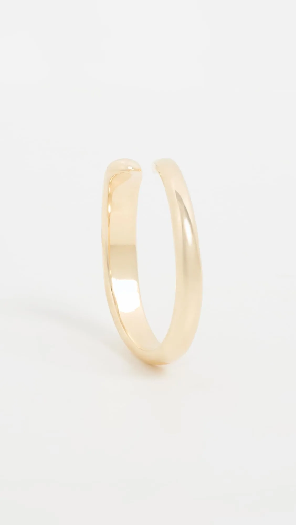 Jennifer Zeuner Jewelry Women's Simone Ring, Gold Vermeil, 8