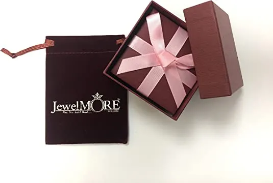 JewelMore Two Stone Ring Forever 1/4ct two Diamond in 14K Rose Gold (I-J / I2-I3)
