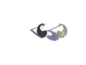 JG Signature Sterling Silver Paisley Stud Earrings