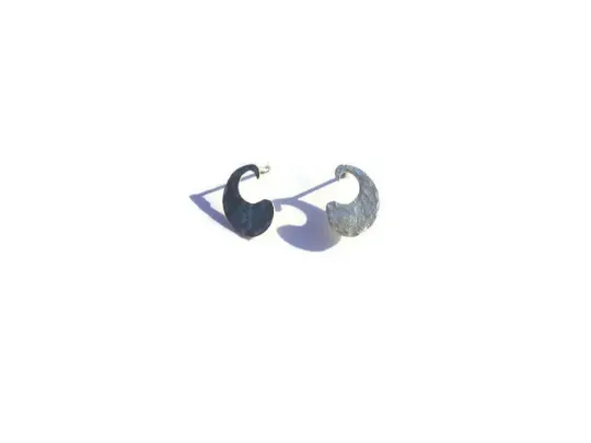 JG Signature Sterling Silver Paisley Stud Earrings