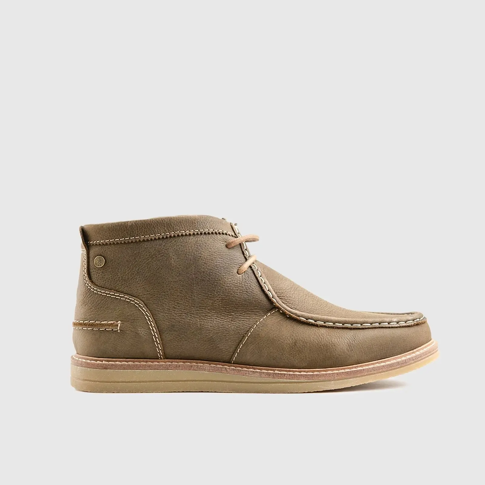 Kai Comfort Casual Oxfords Olive 00825