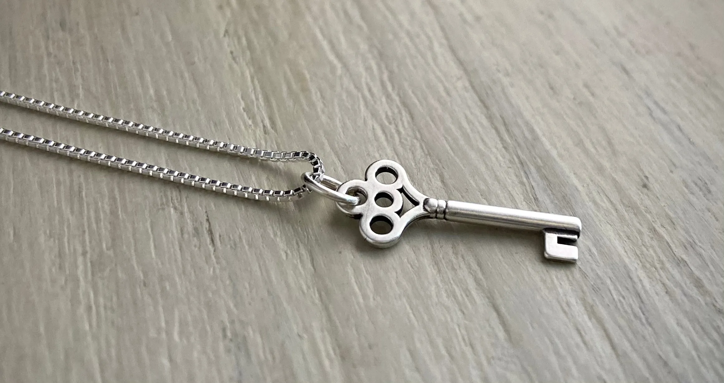Key to My Heart Charm Necklace