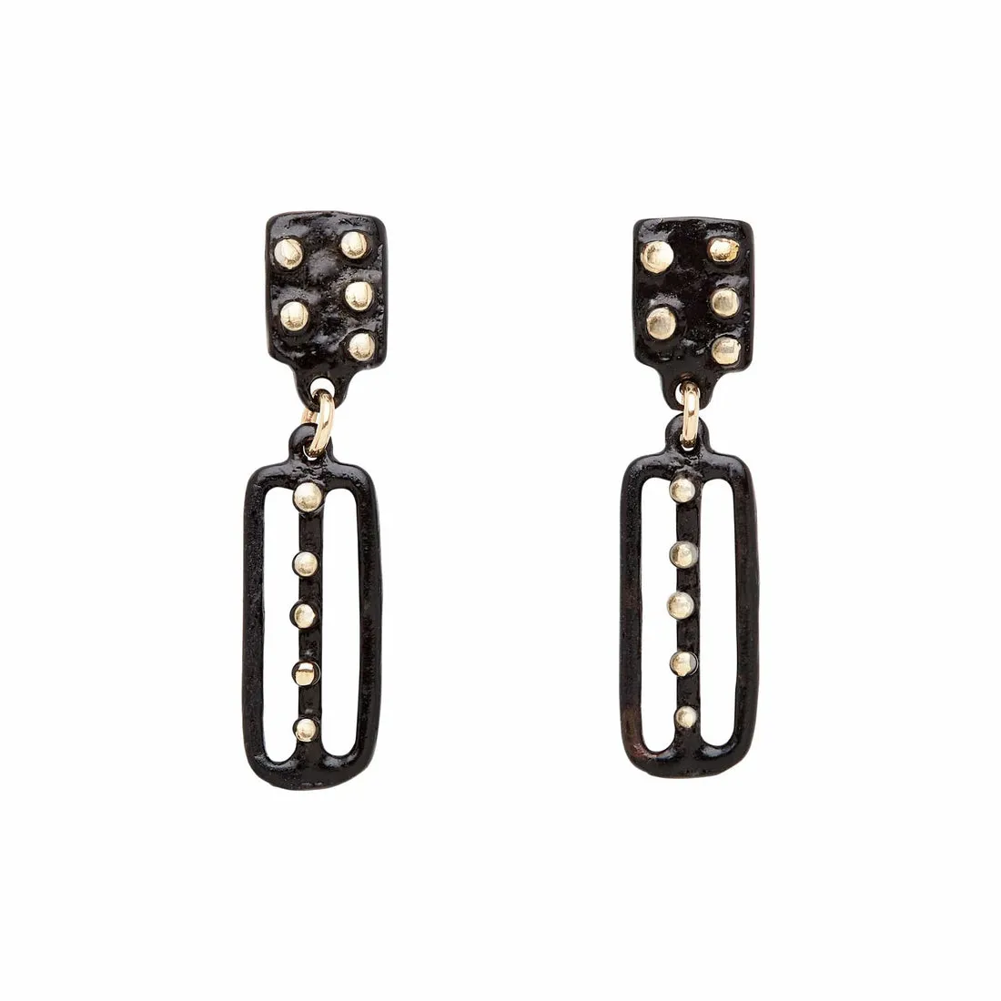 KUSAMA BRONZE EARRINGS