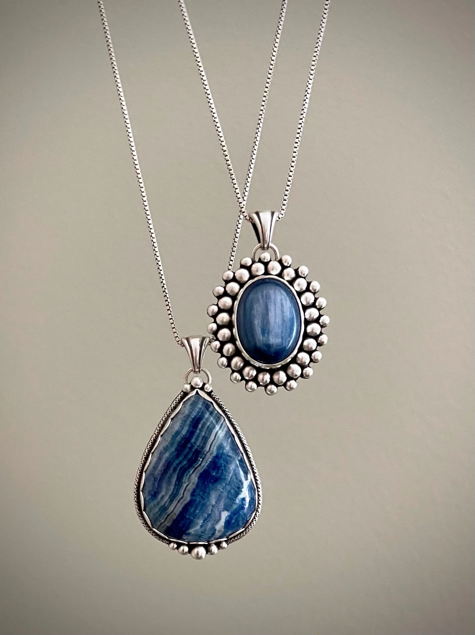 Kyanite Burst Pendant