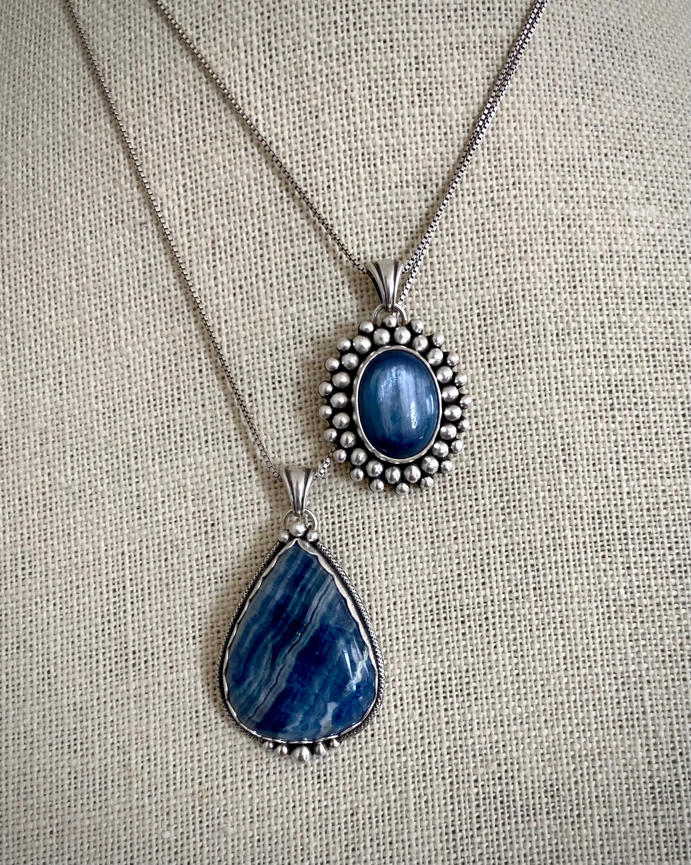 Kyanite Burst Pendant