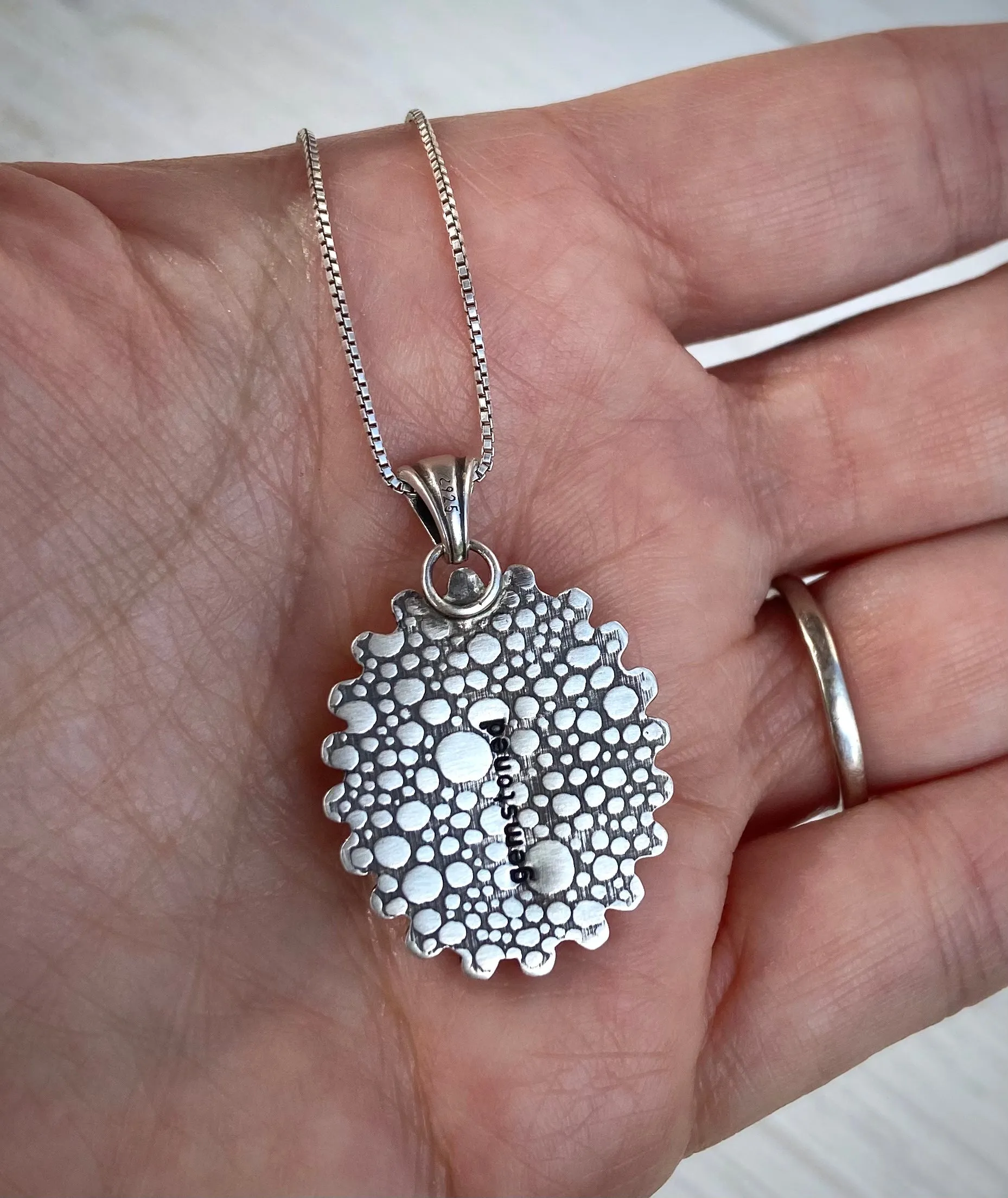 Kyanite Burst Pendant