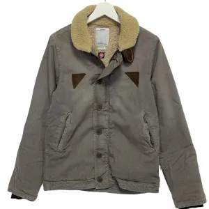 [L] Visvim 14AW Gore Windstopper Deckhand Jacket Grey