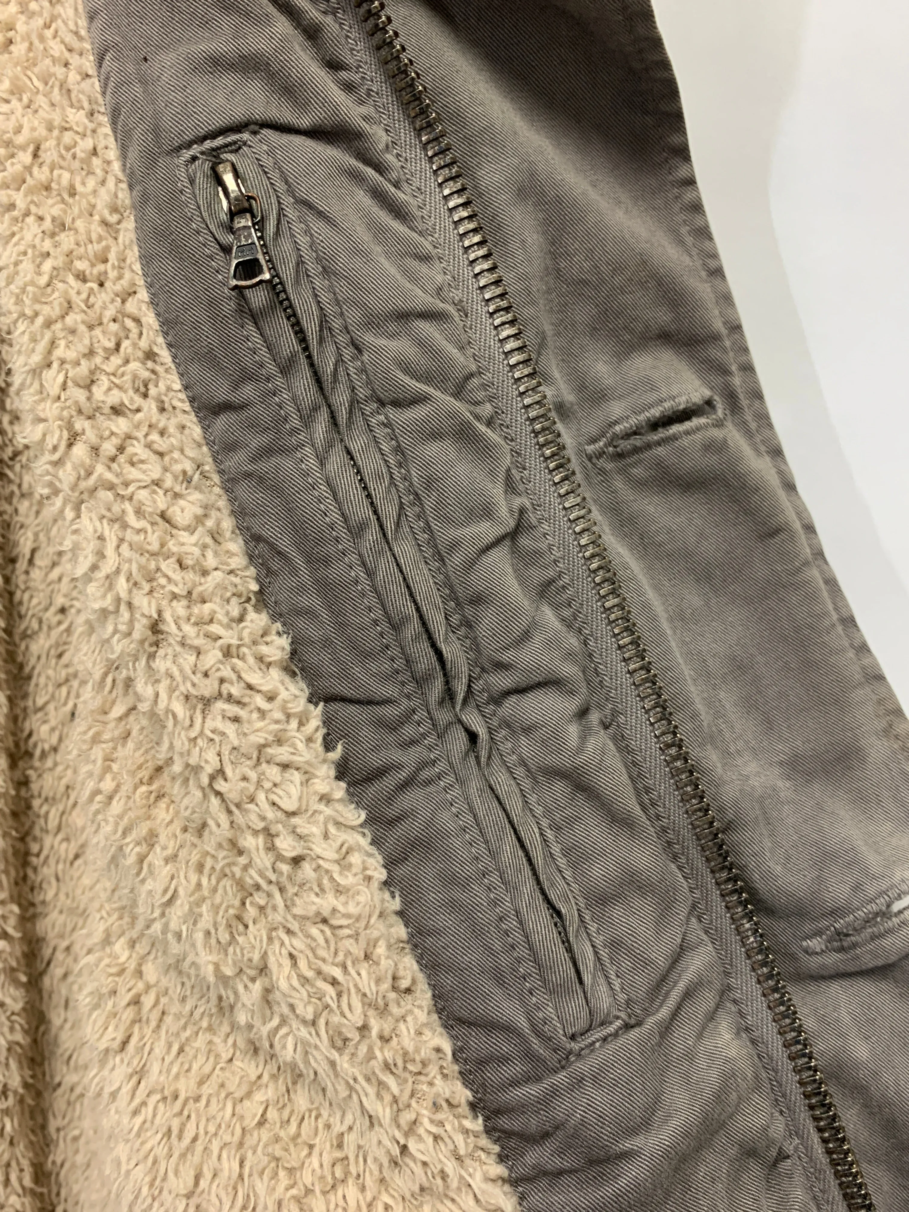 [L] Visvim 14AW Gore Windstopper Deckhand Jacket Grey