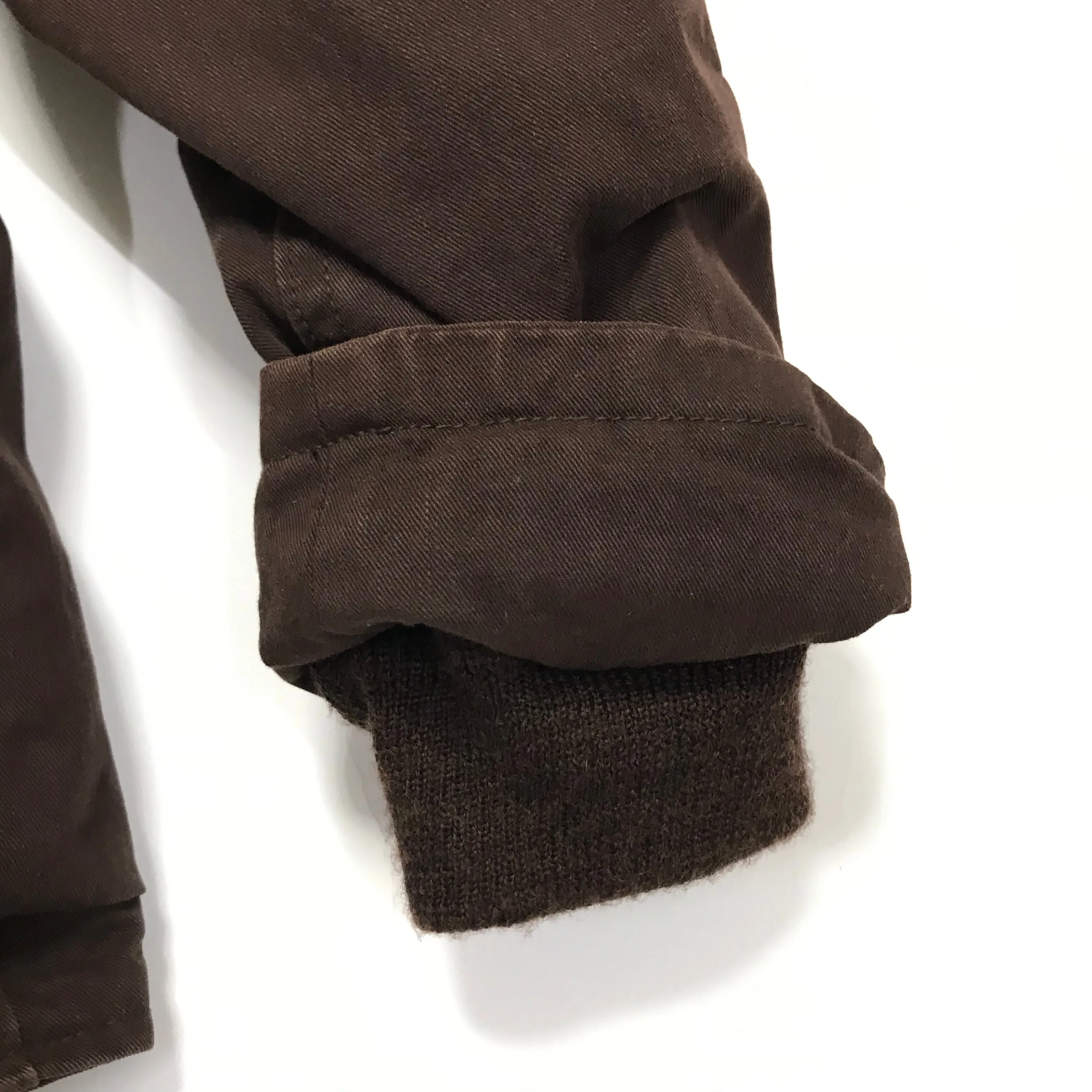 [L] Visvim Gore Windstopper Deckhand Jacket Brown