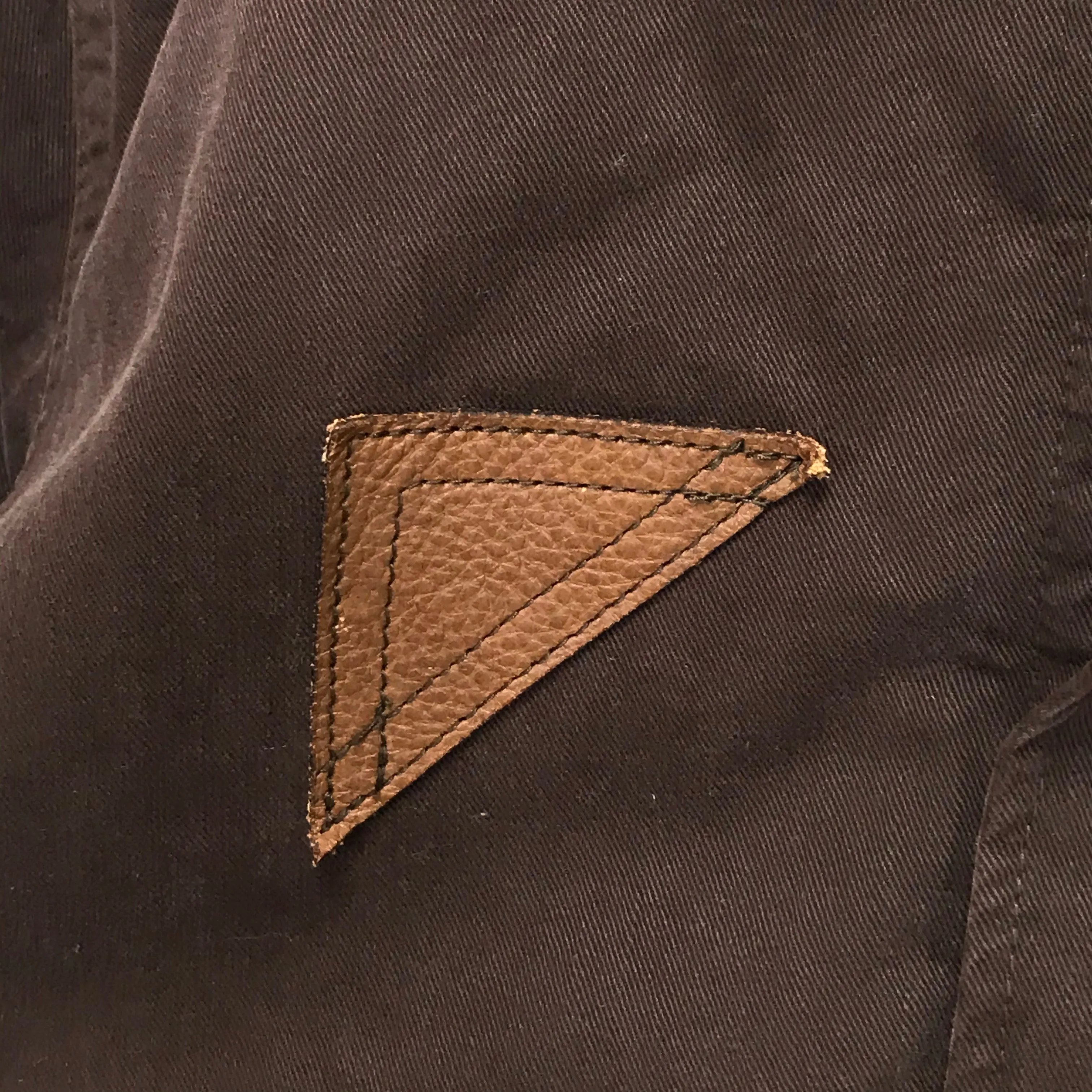 [L] Visvim Gore Windstopper Deckhand Jacket Brown