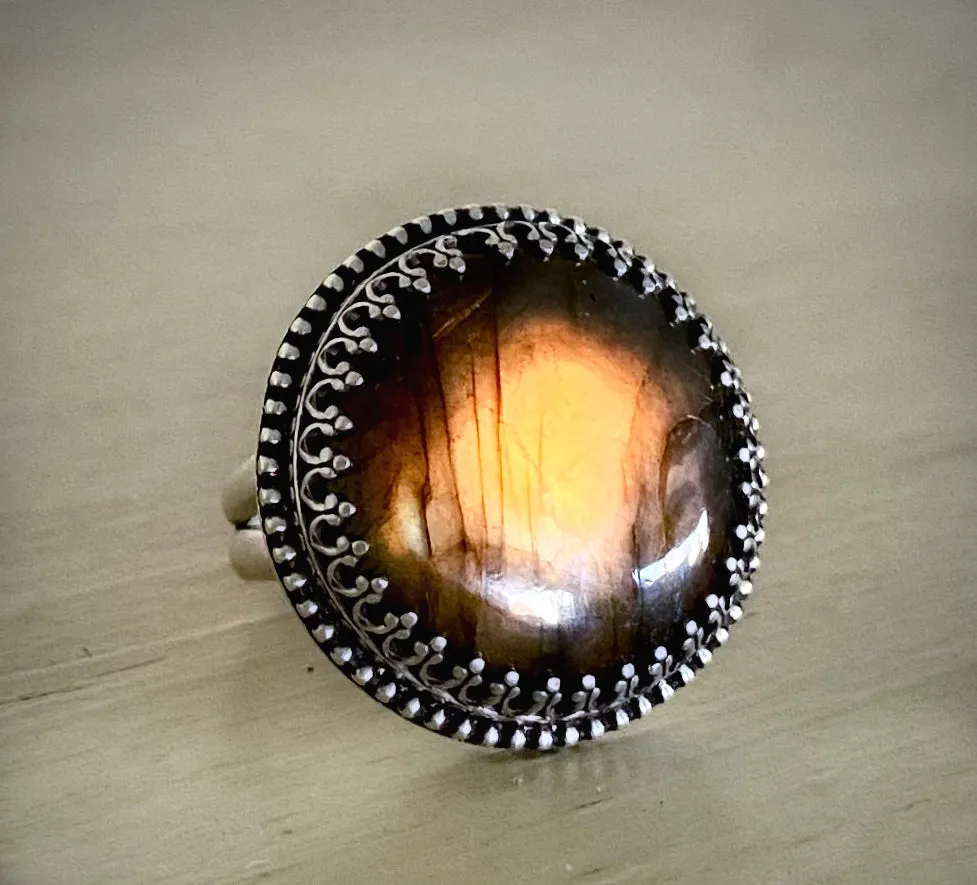 Labradorite Ring