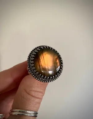 Labradorite Ring