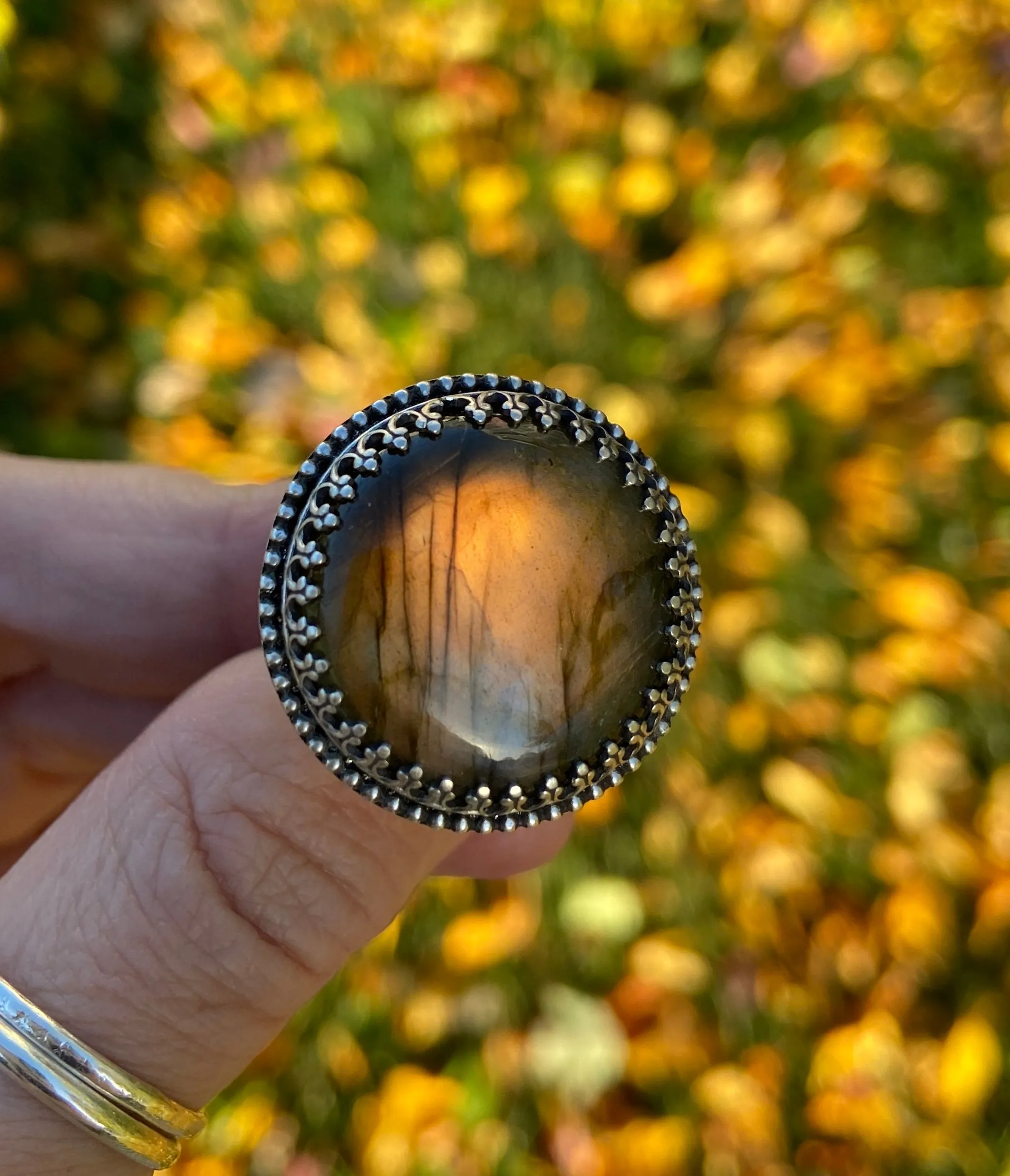 Labradorite Ring