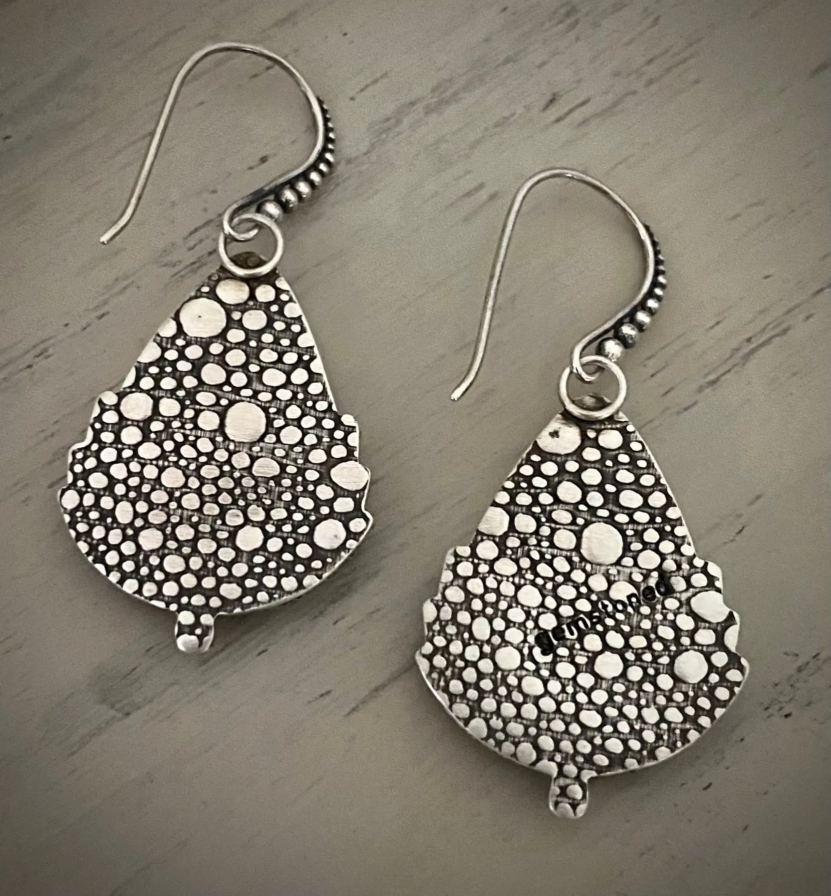 Layered Malachite Earrings