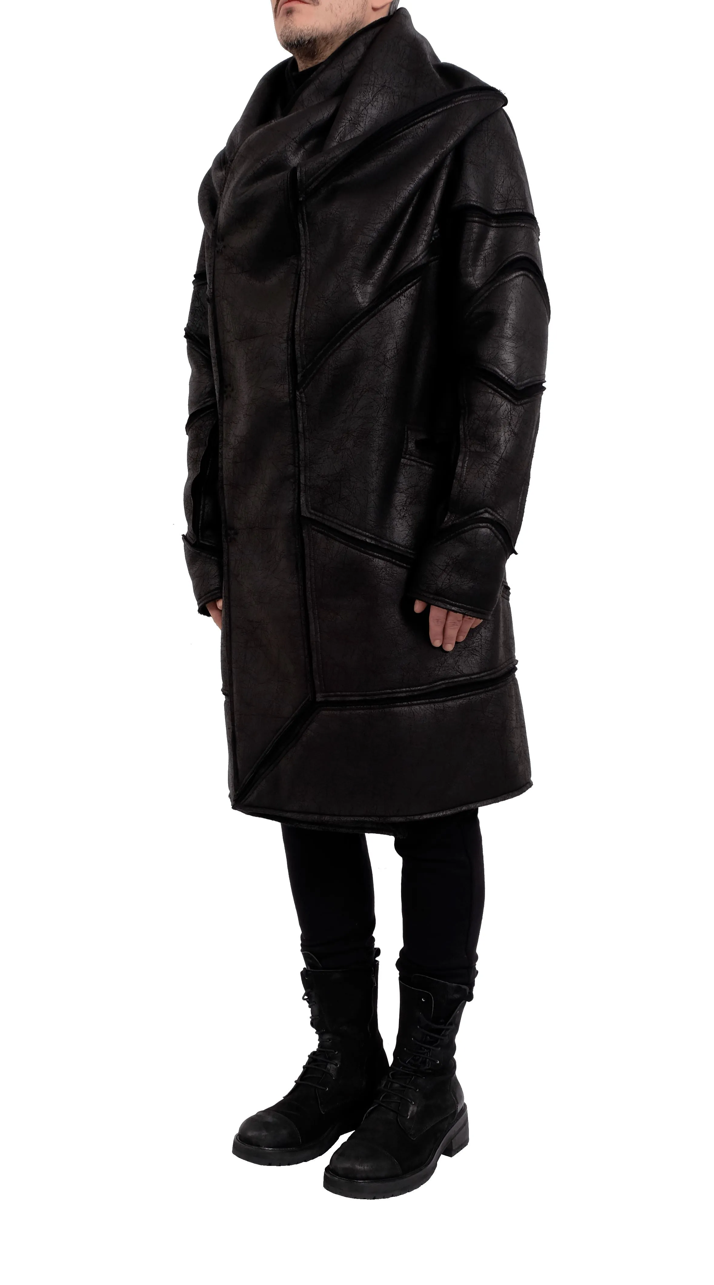 Leather Effect Coat