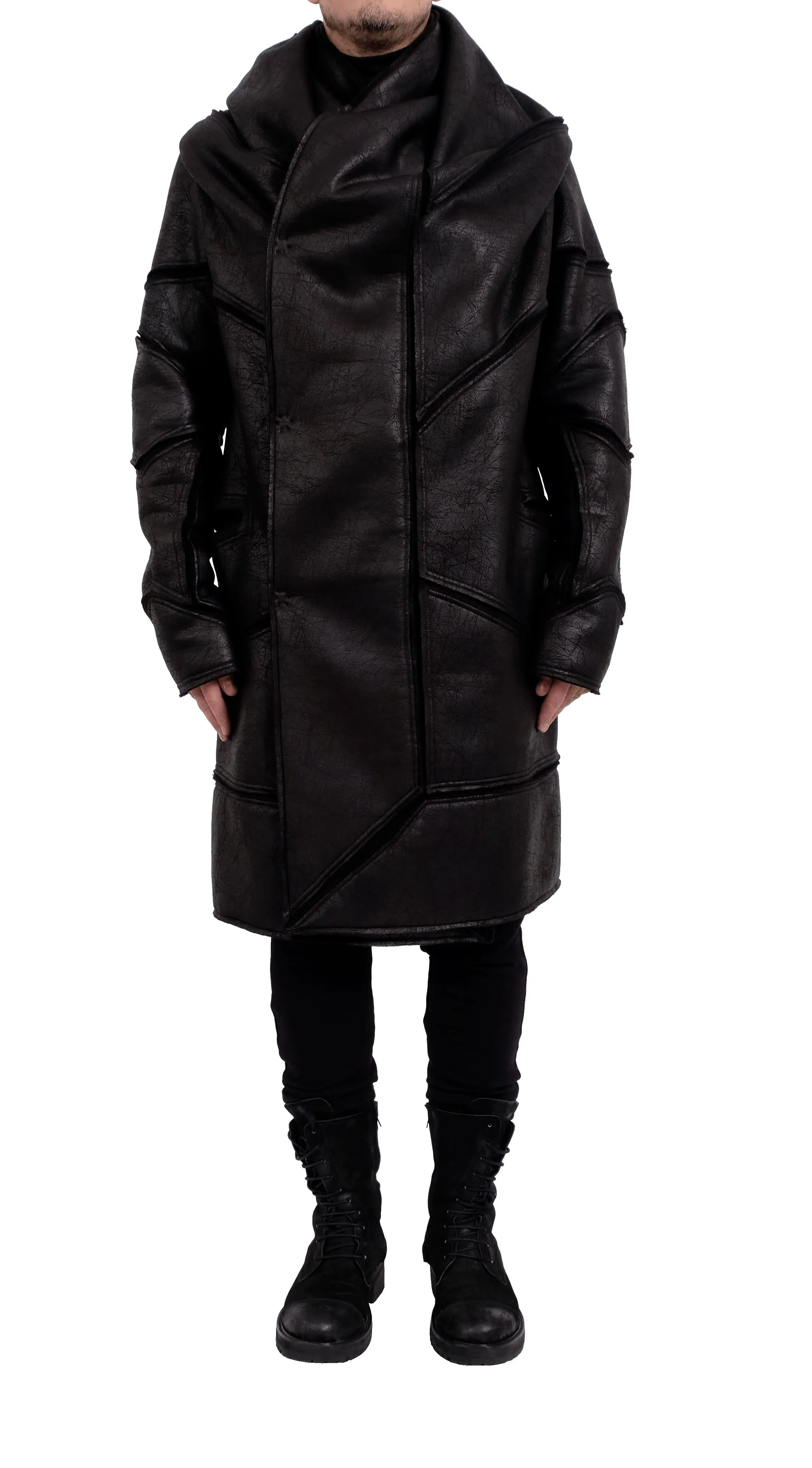 Leather Effect Coat