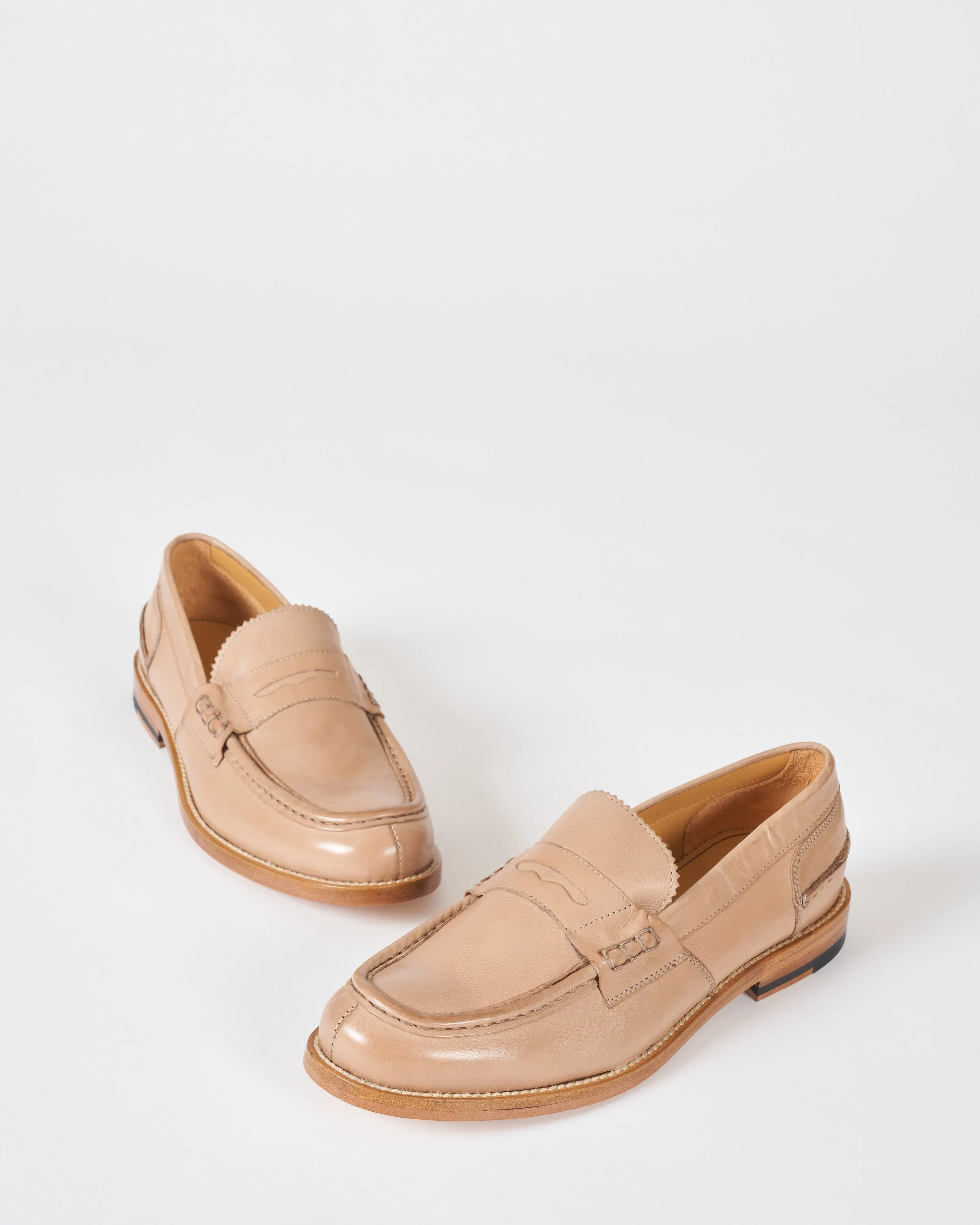 leather loafer