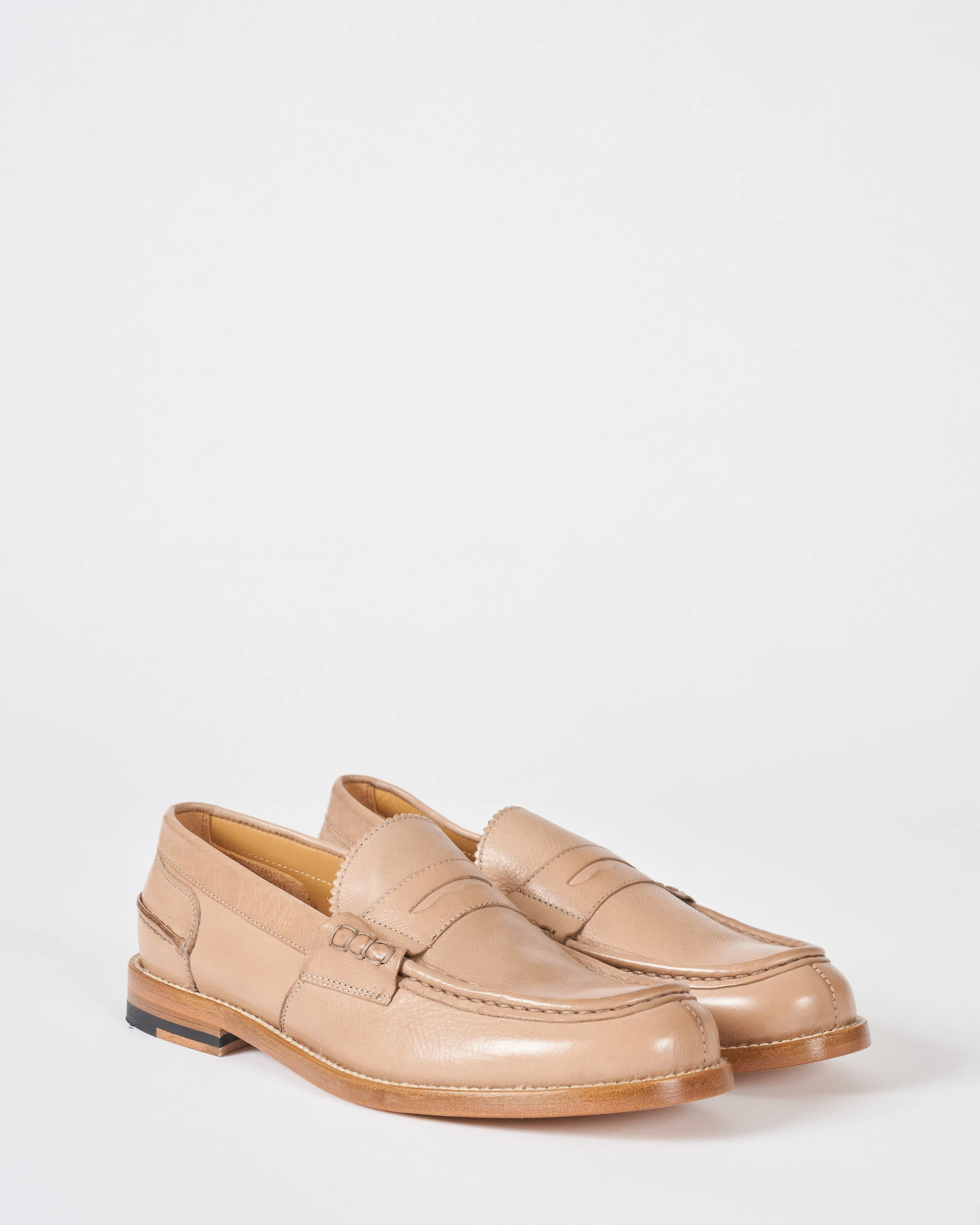 leather loafer