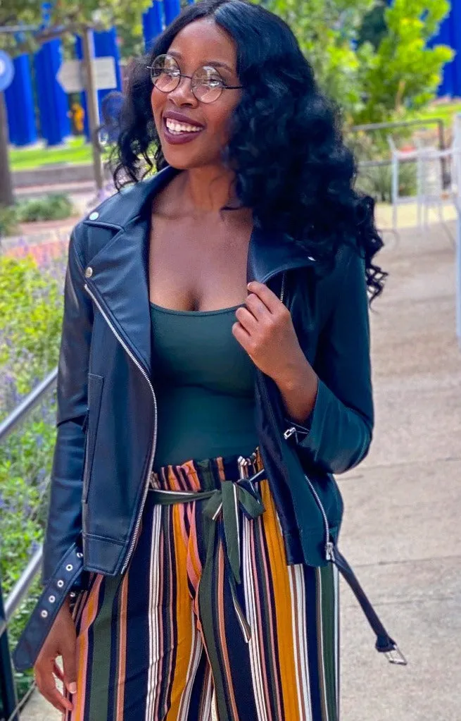 Leather Moto Jacket