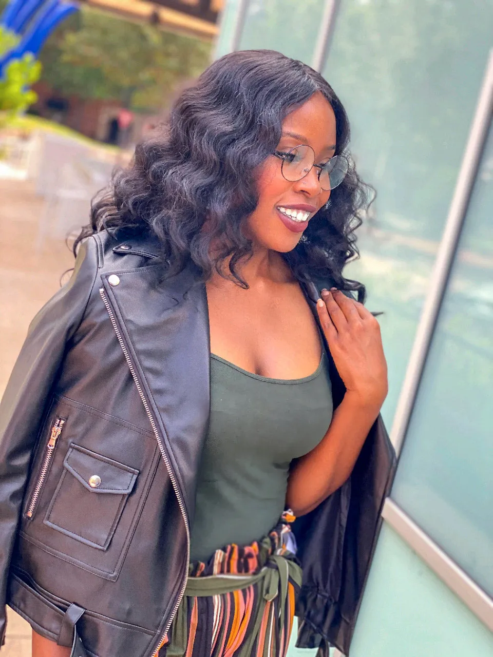 Leather Moto Jacket