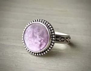 Lepidolite Ring