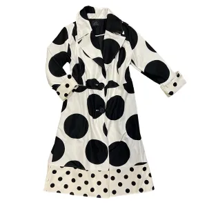 Linen & Black Dot Coat