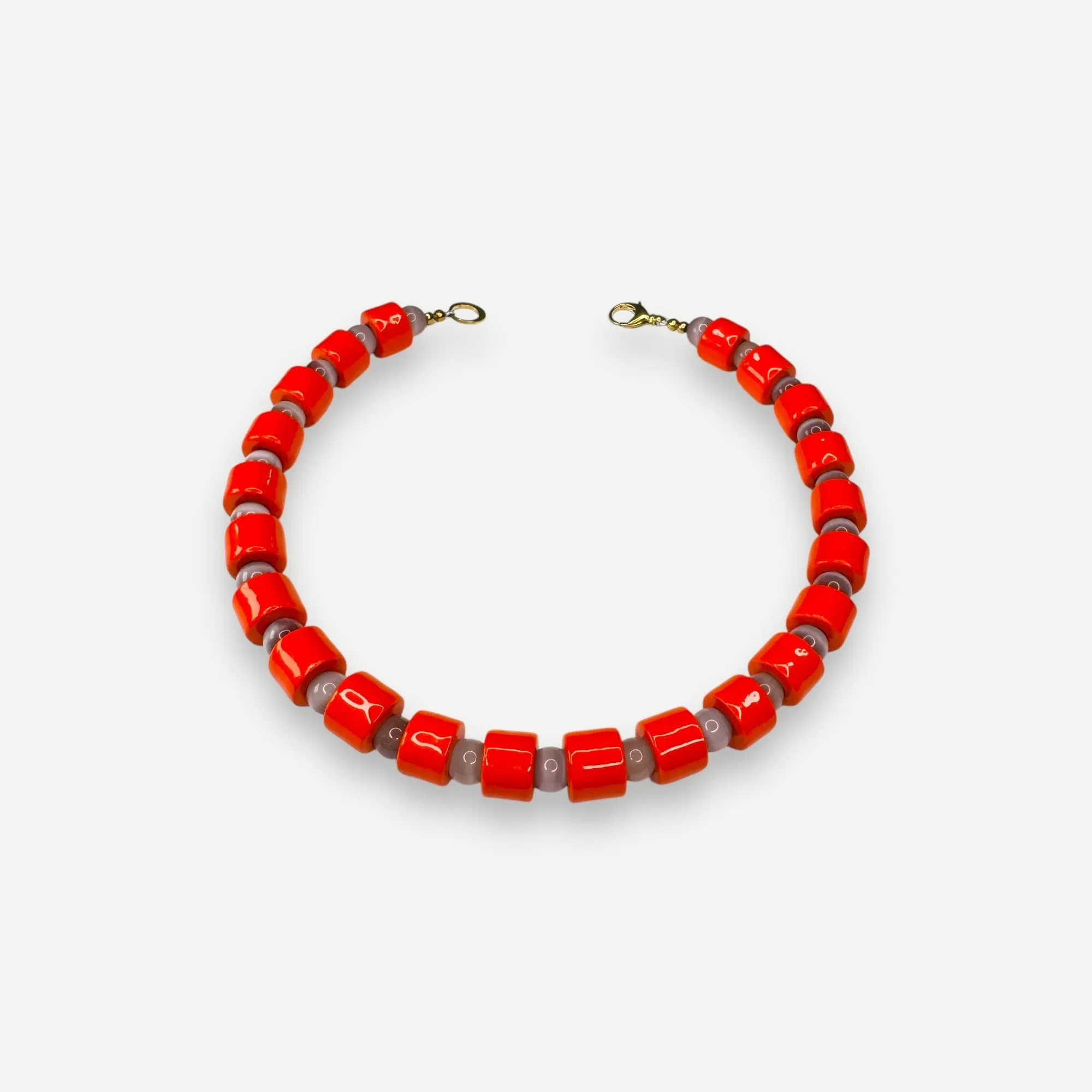 LOBSTER & CAT EYE SUNDRY.  BEAD TWO.