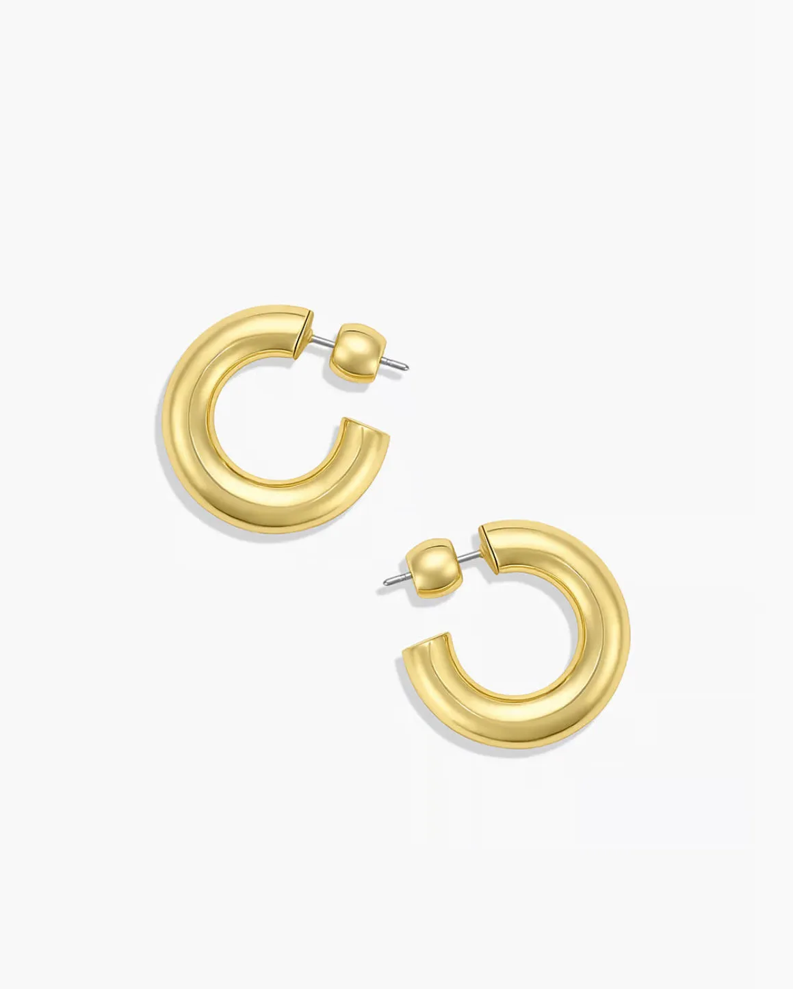 Lou Statement Small Hoops