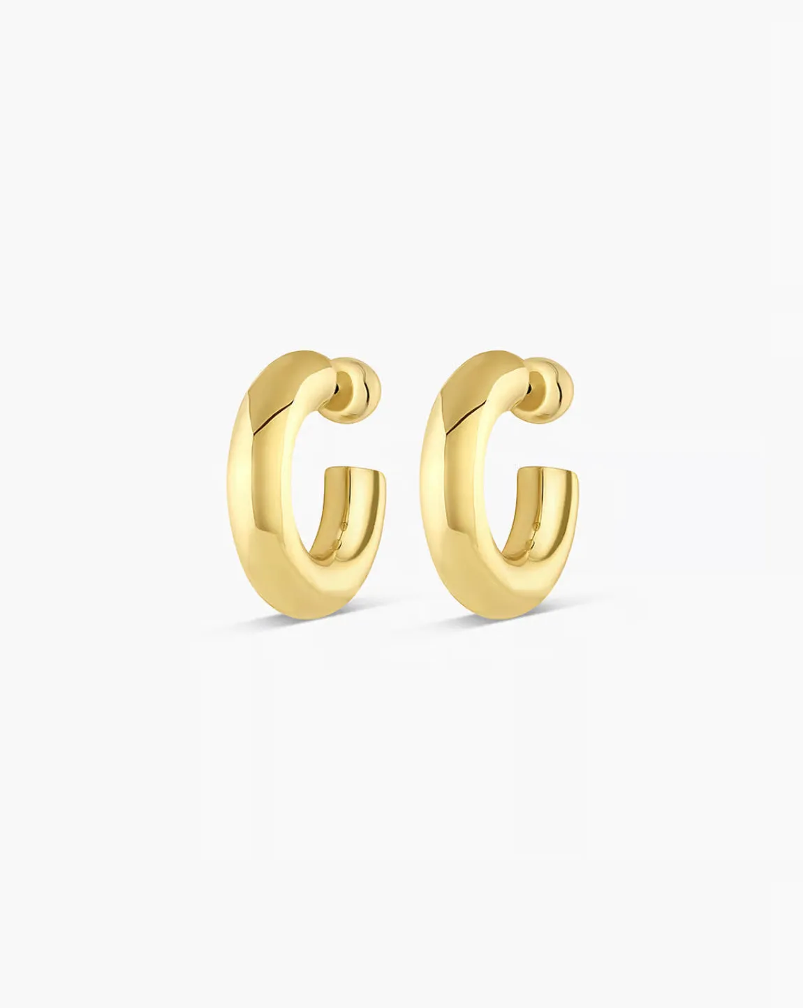 Lou Statement Small Hoops