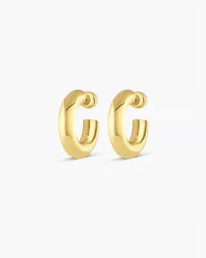 Lou Statement Small Hoops