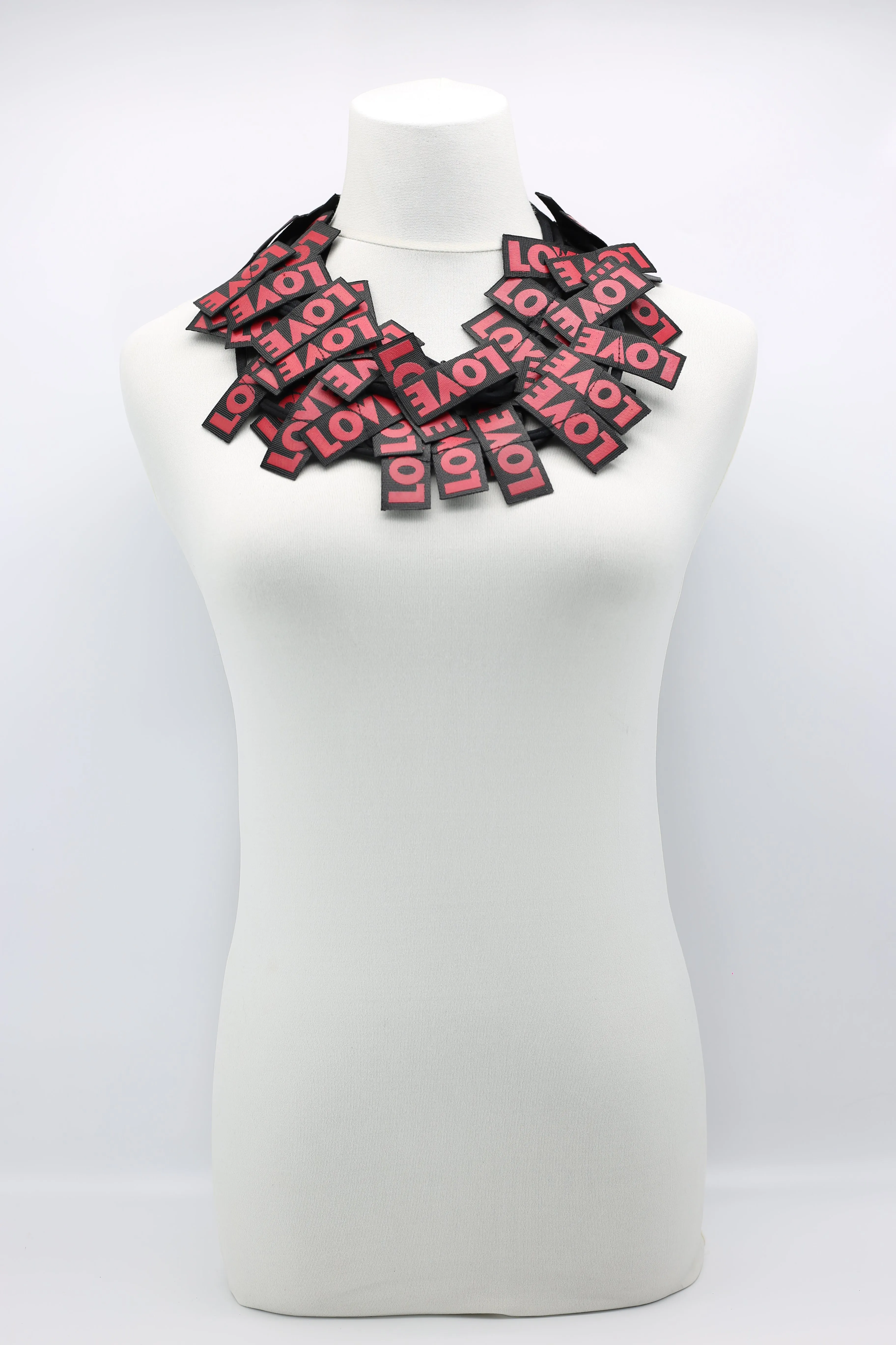 LOVE Ribbon Necklaces