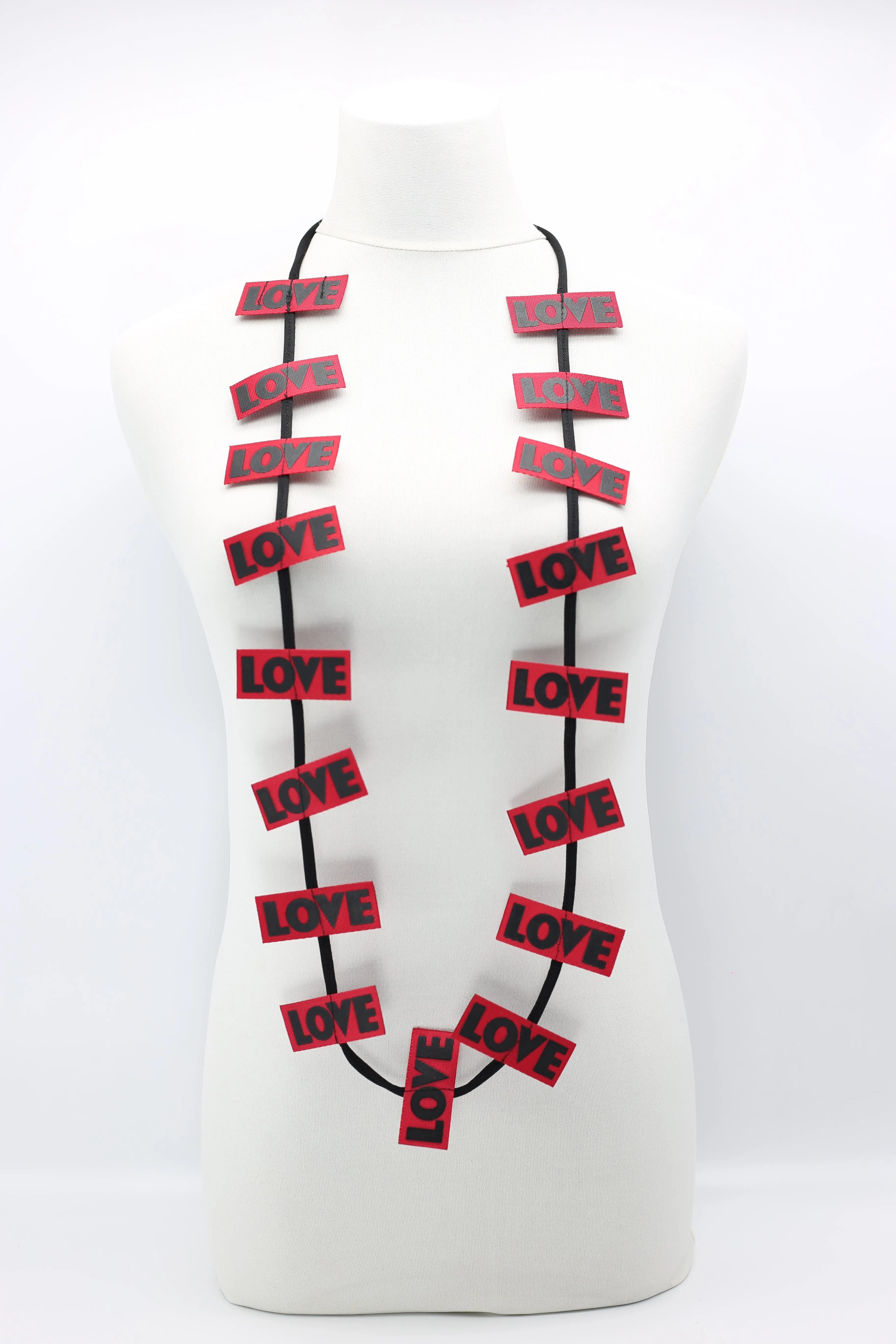 LOVE Ribbon Necklaces