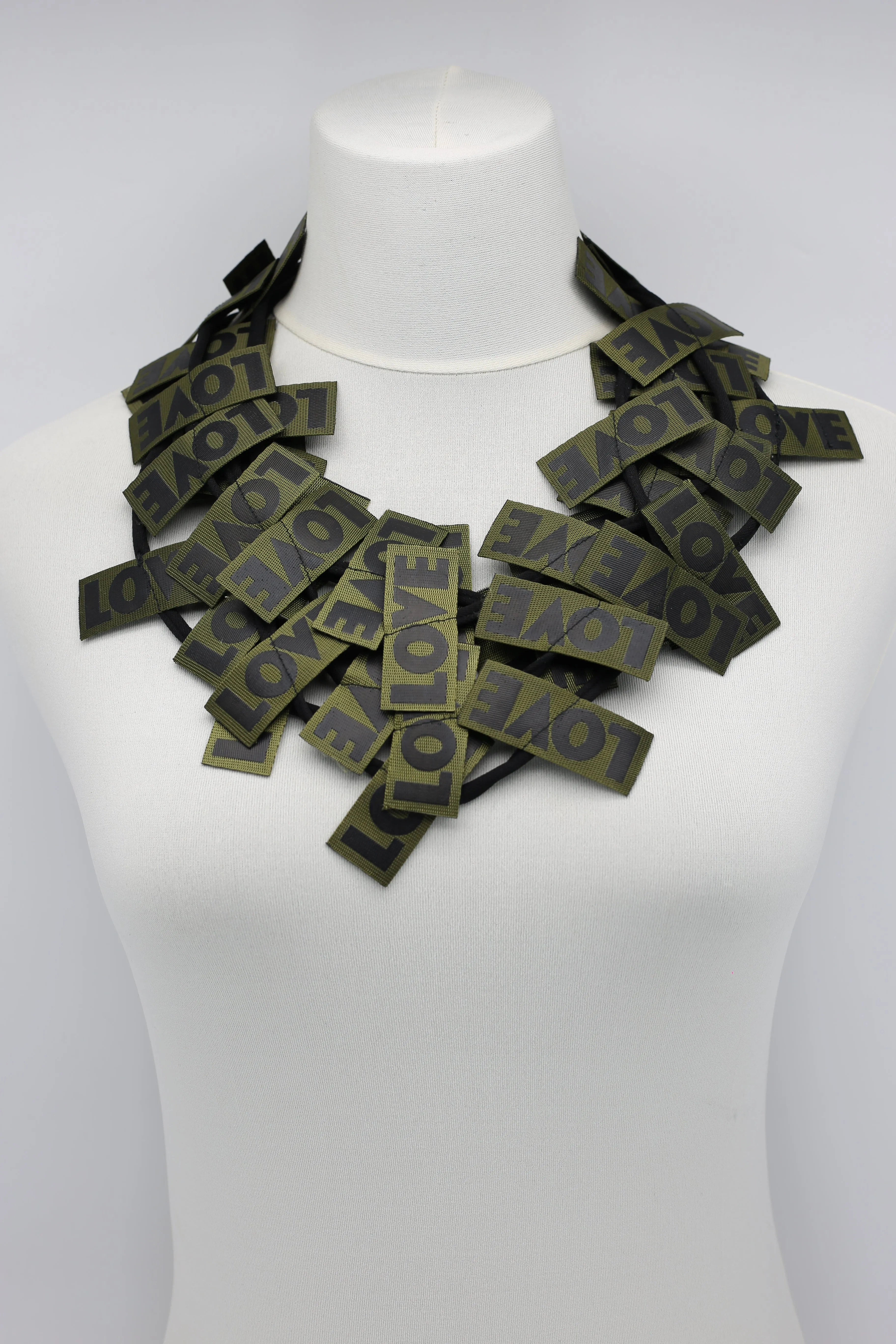LOVE Ribbon Necklaces