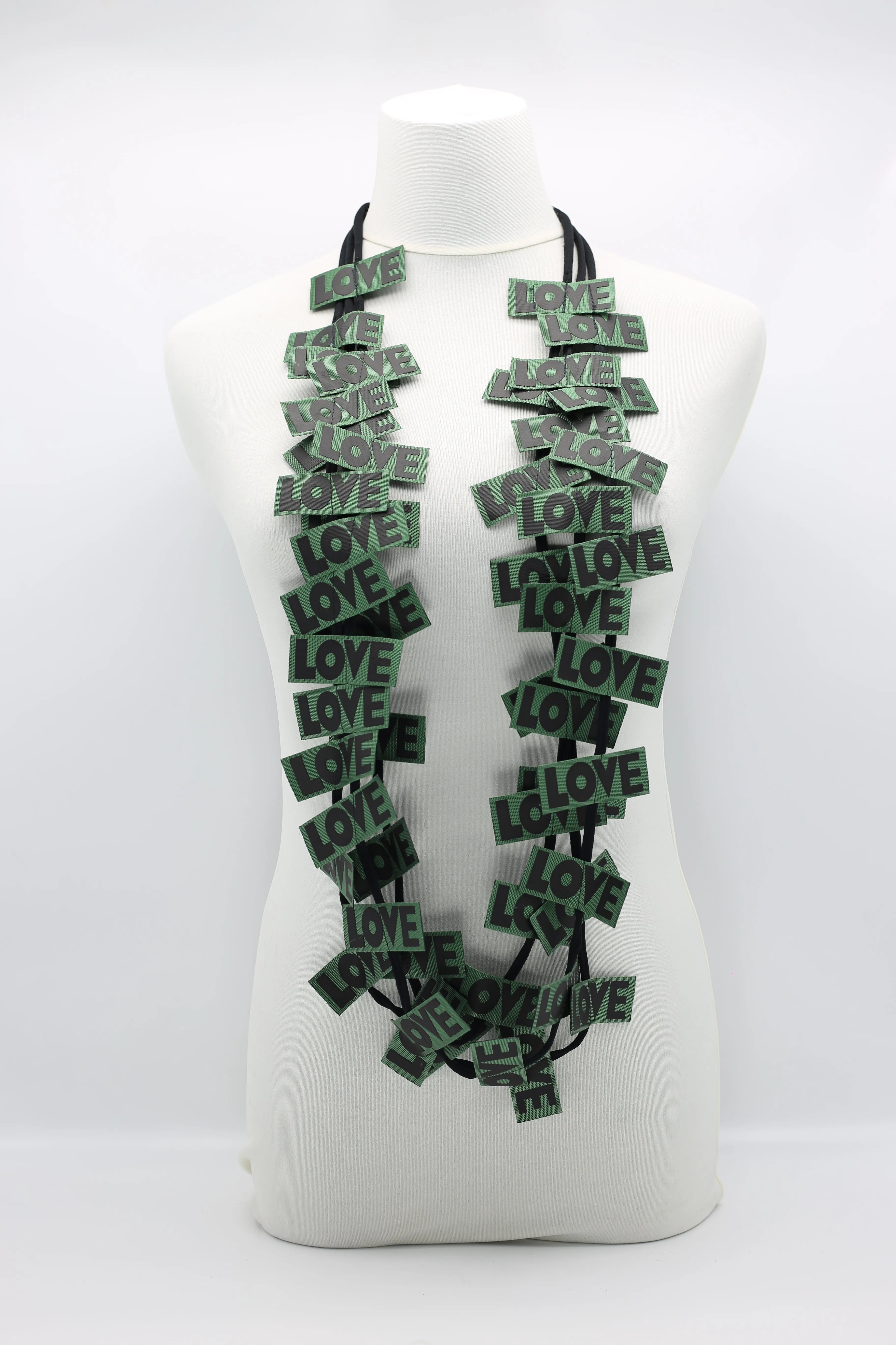 LOVE Ribbon Necklaces