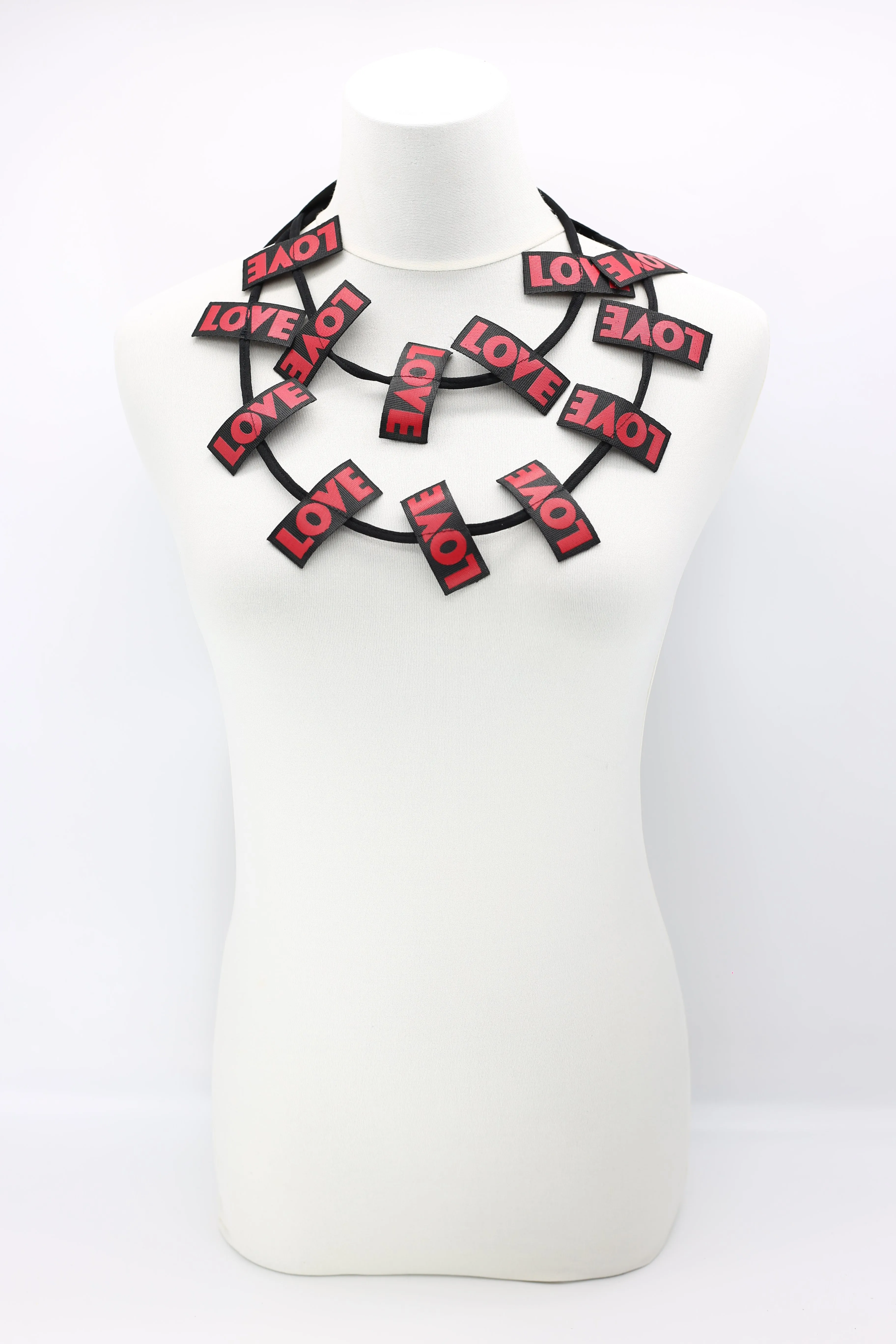 LOVE Ribbon Necklaces
