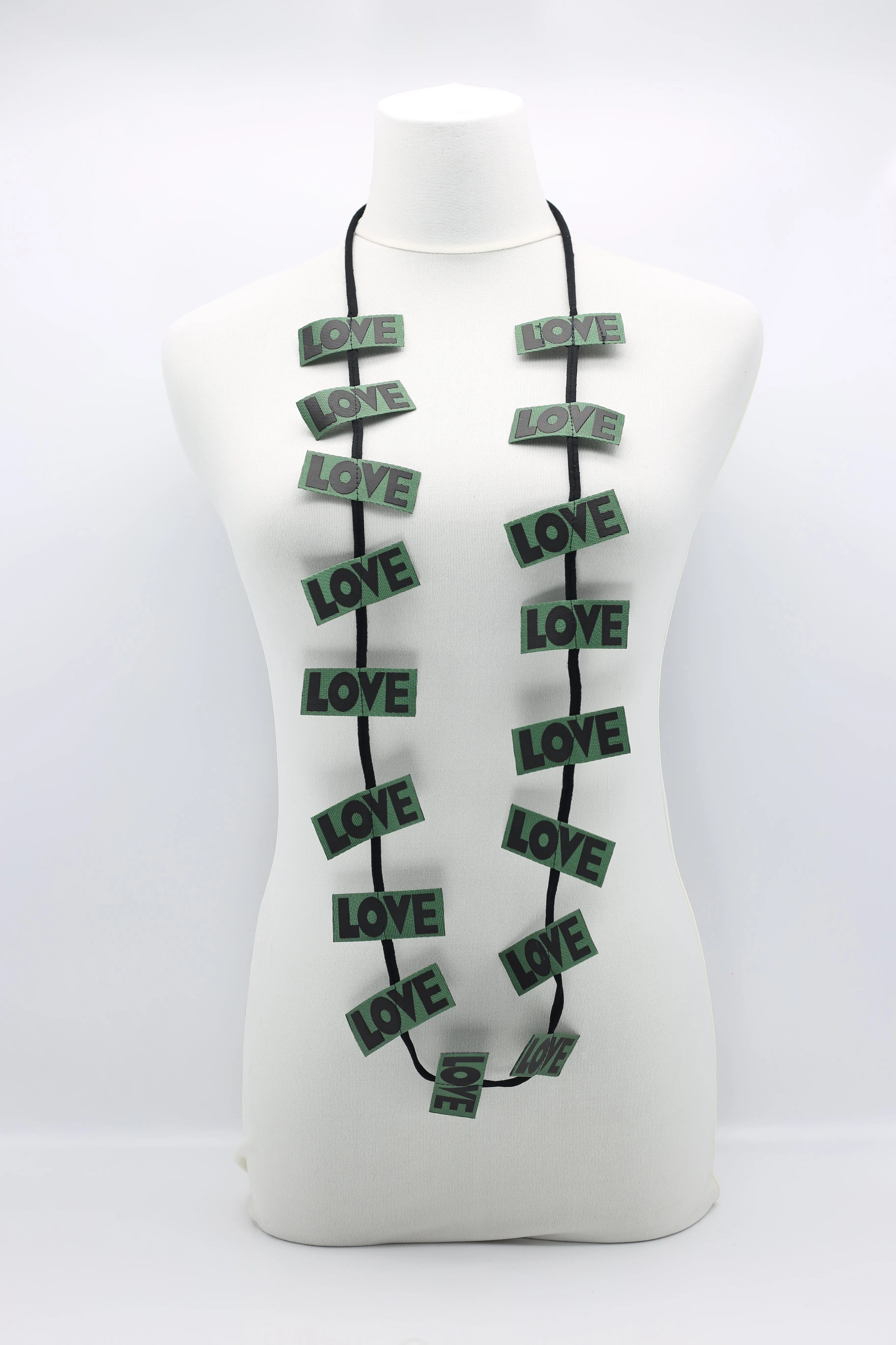 LOVE Ribbon Necklaces