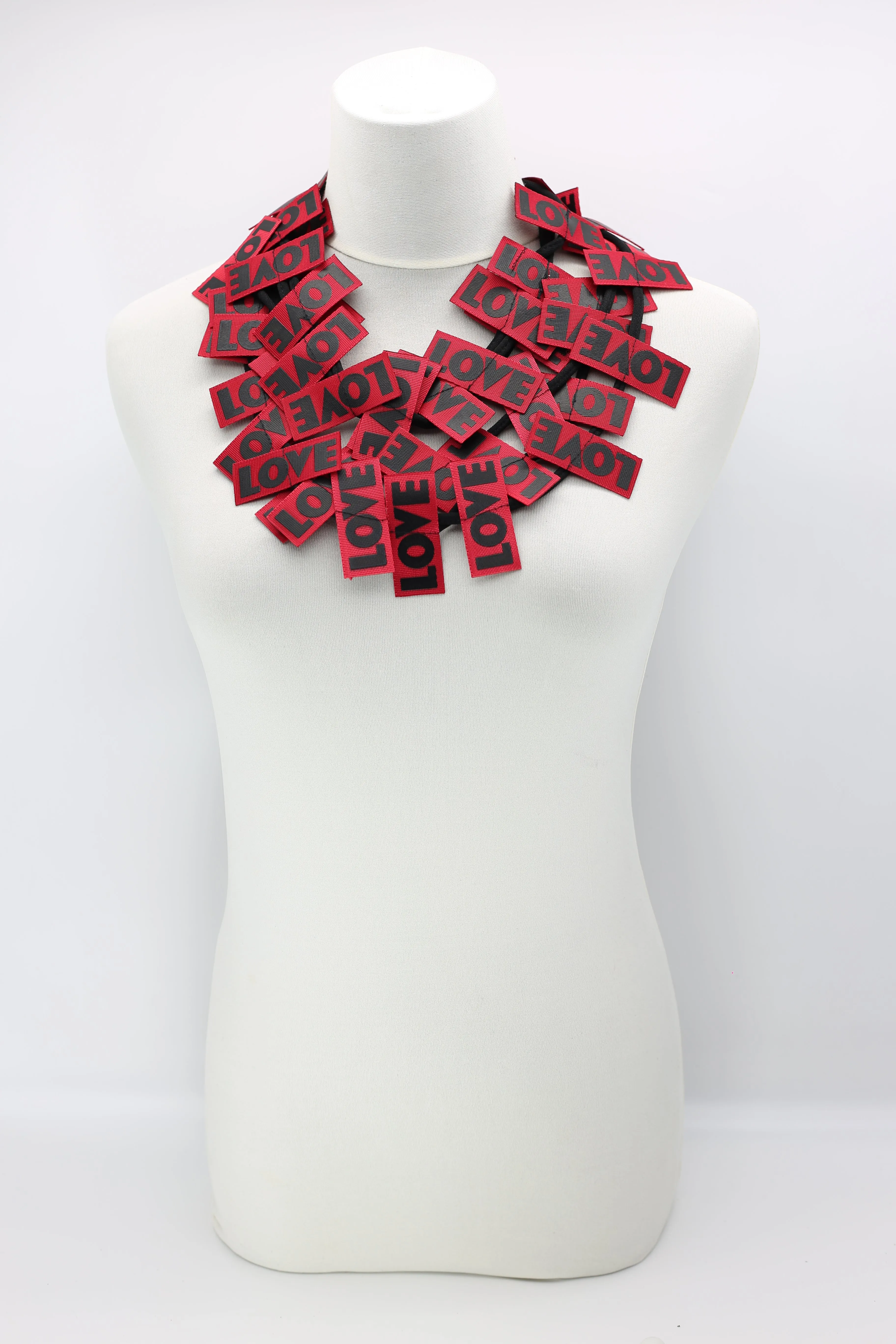 LOVE Ribbon Necklaces