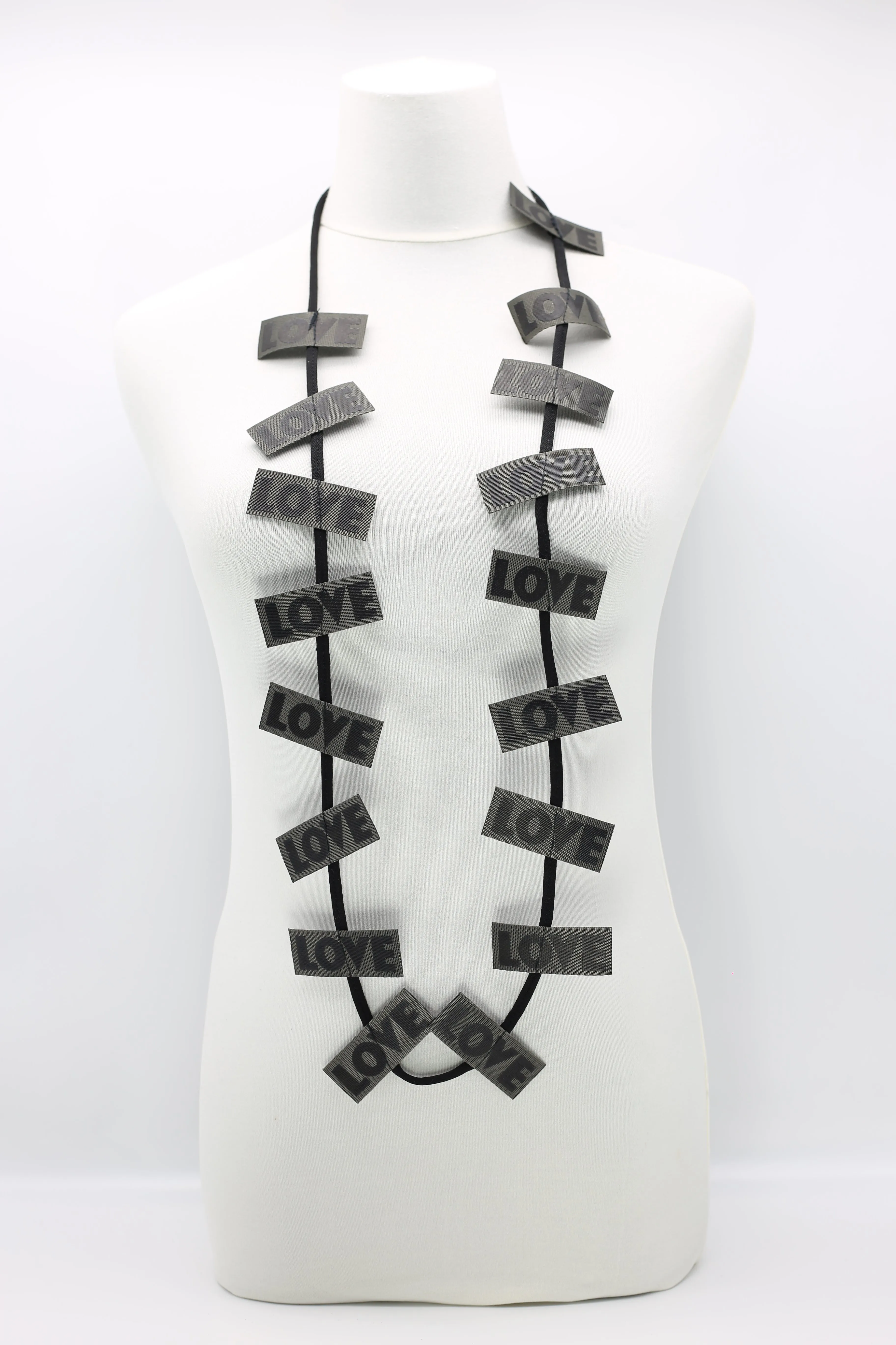 LOVE Ribbon Necklaces