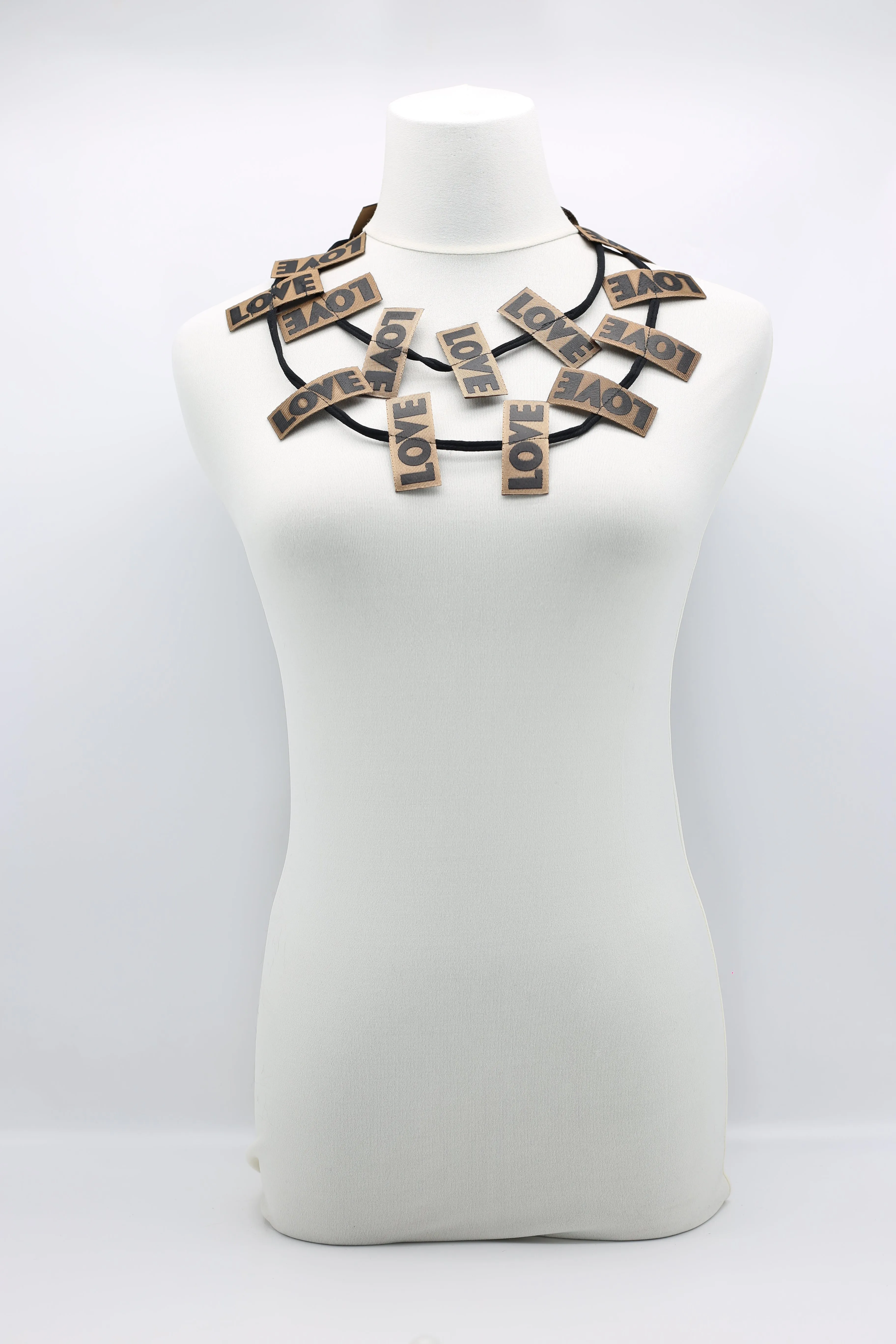 LOVE Ribbon Necklaces