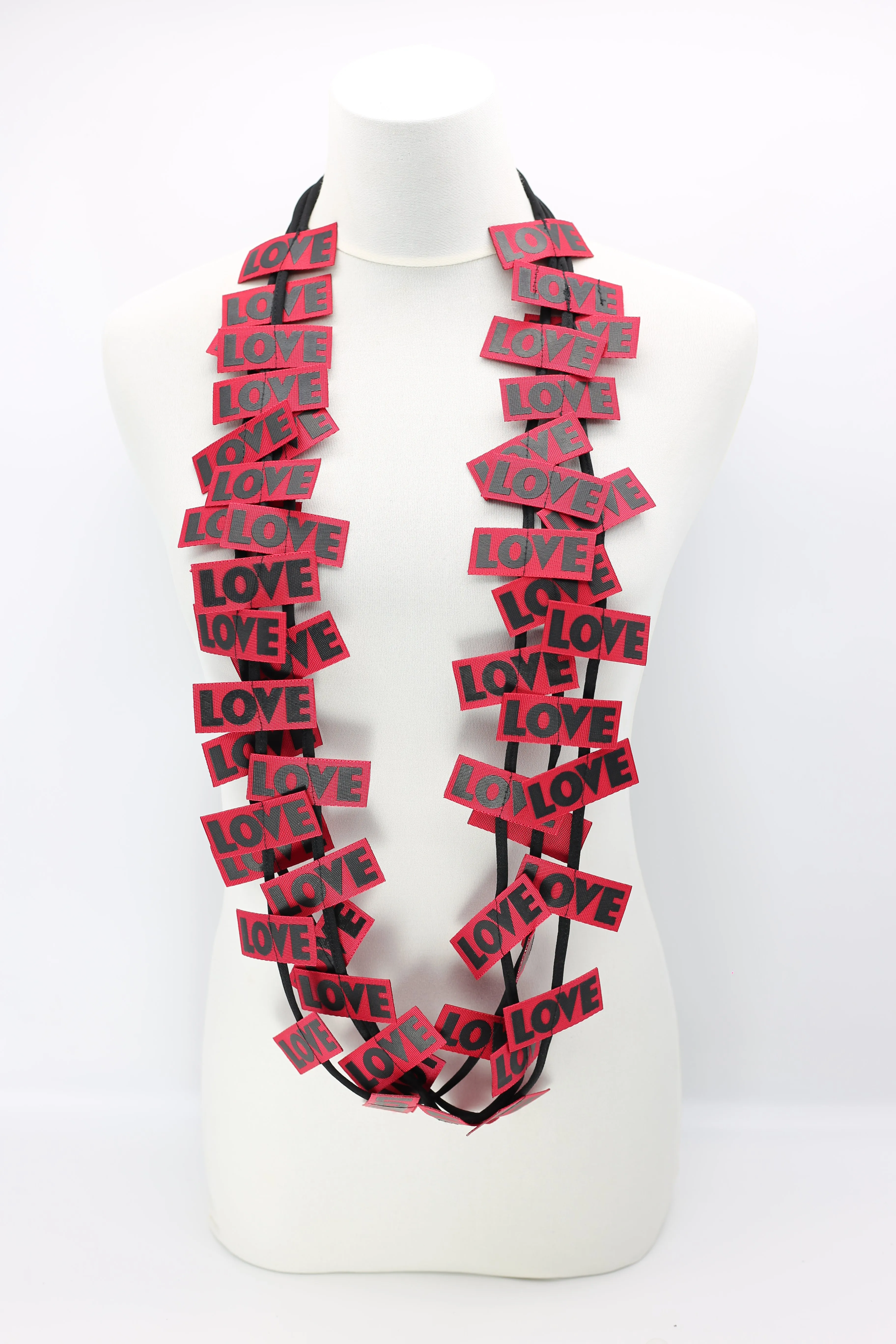 LOVE Ribbon Necklaces