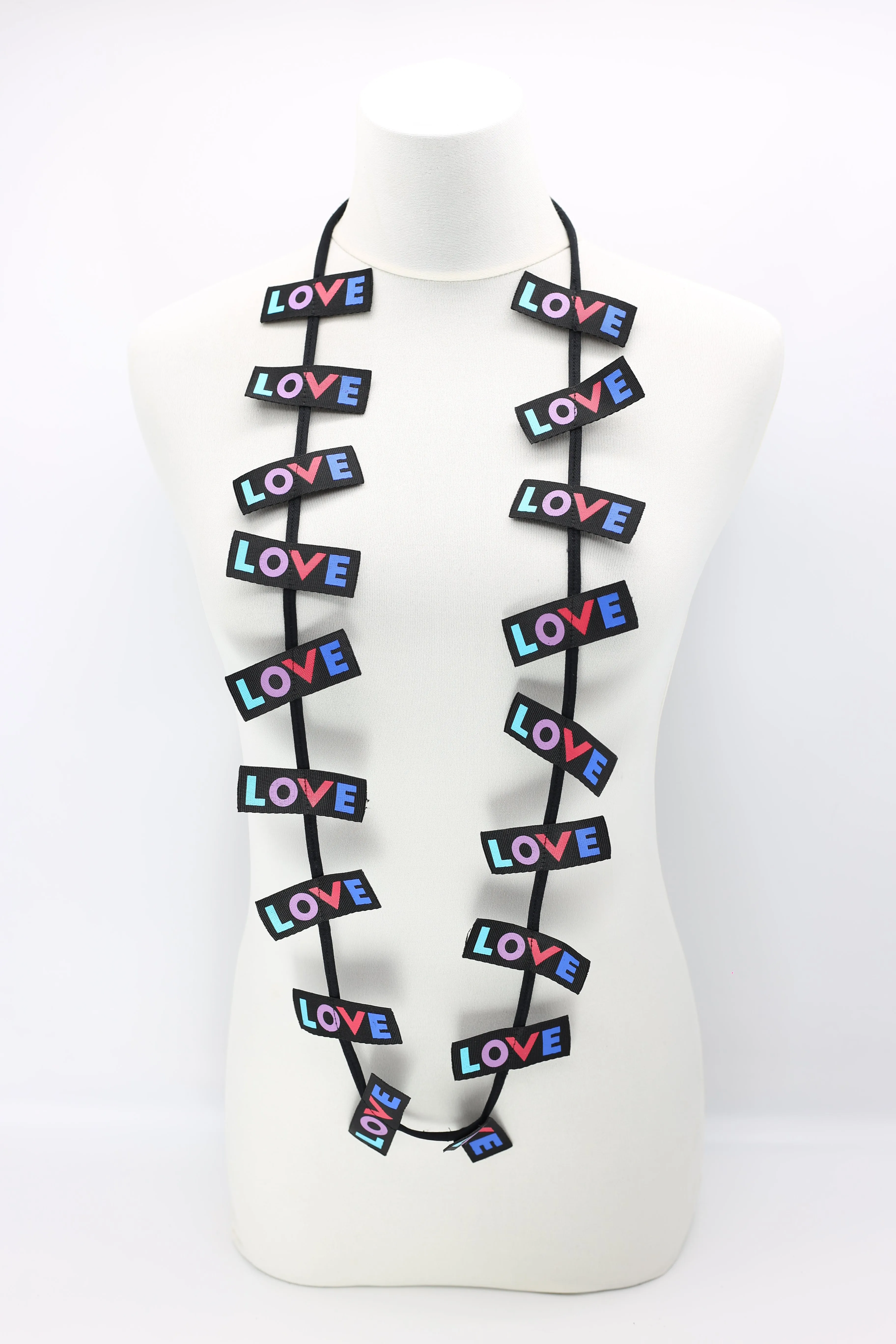 LOVE Ribbon Necklaces