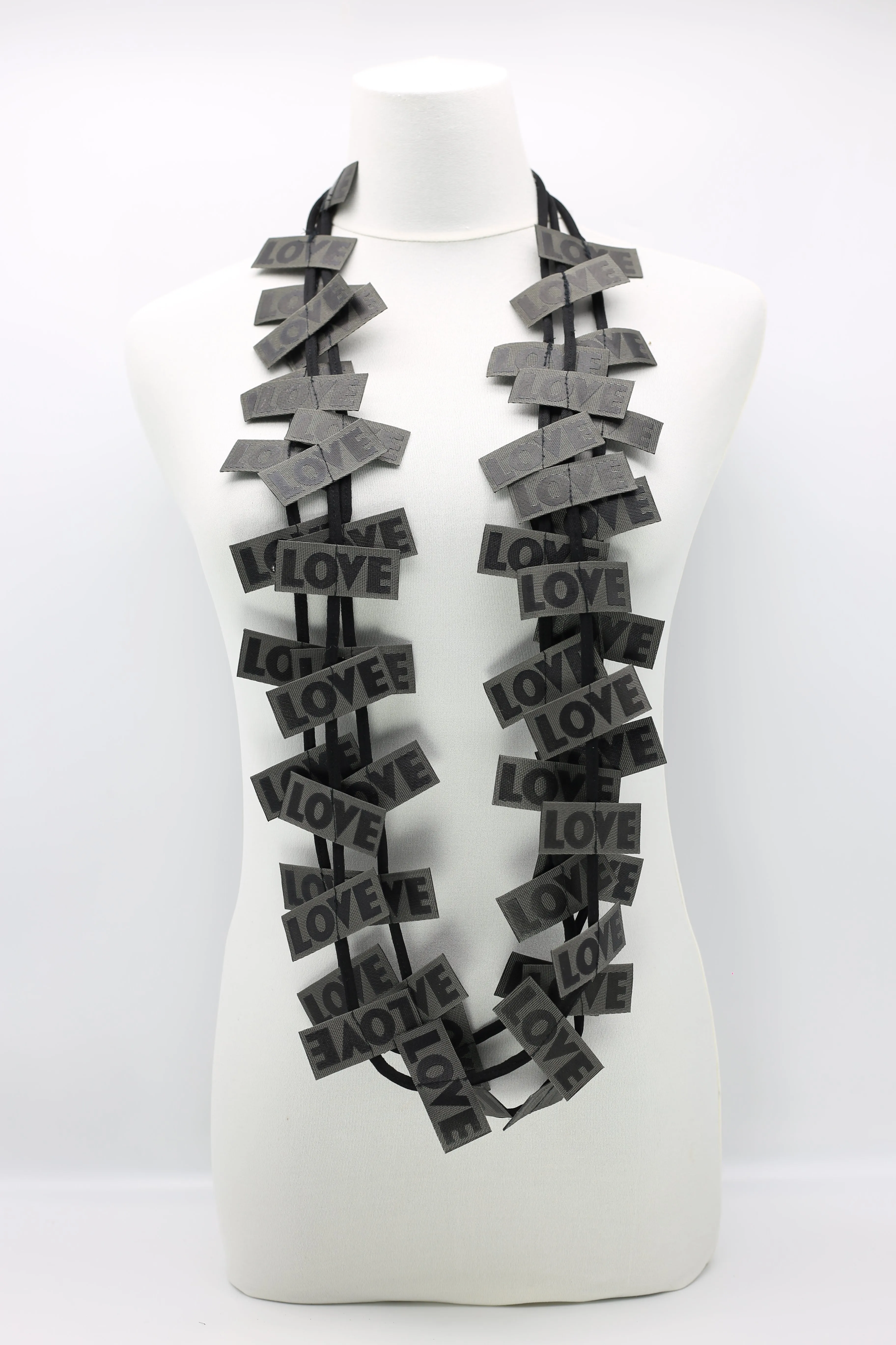LOVE Ribbon Necklaces