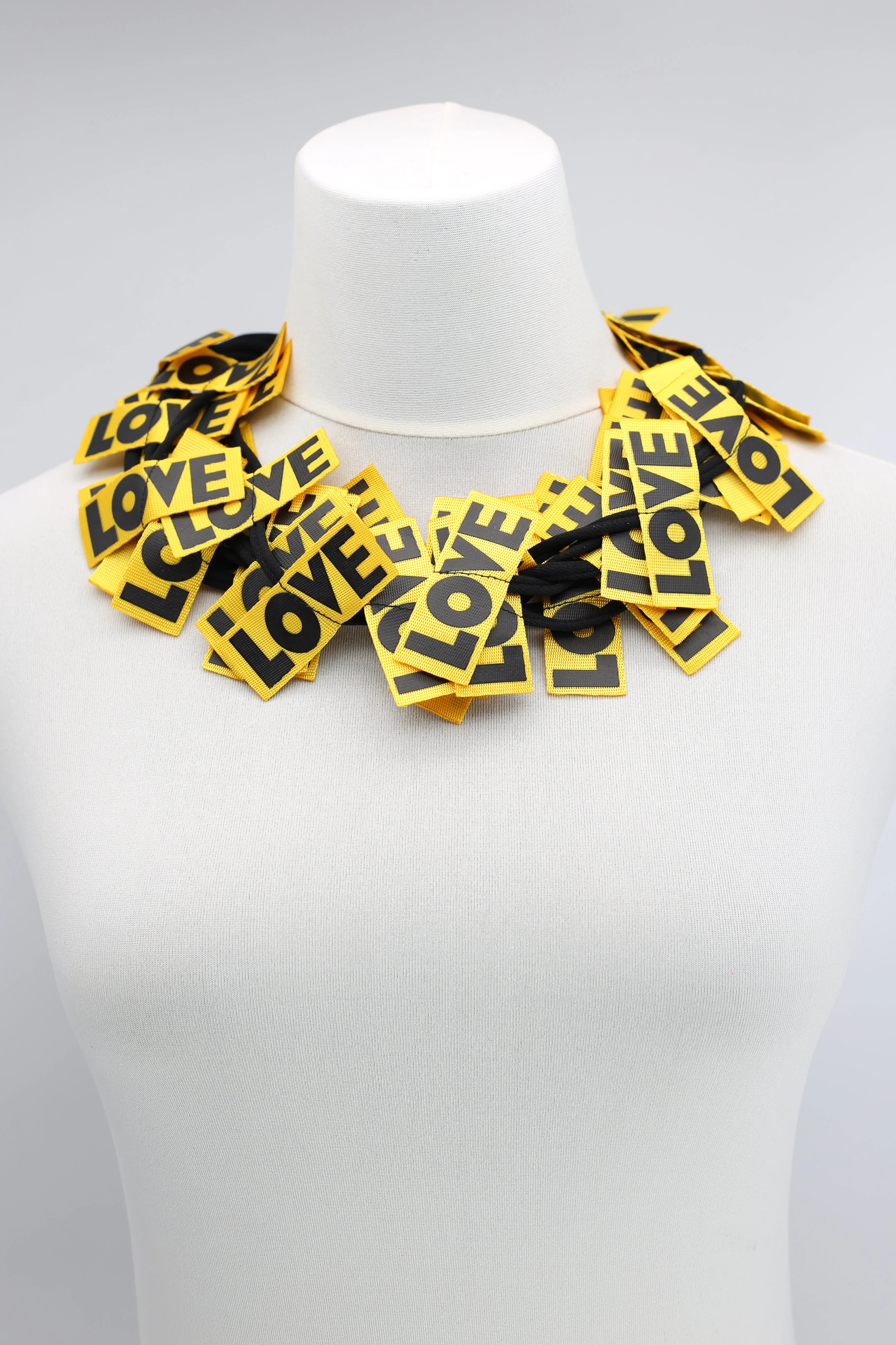 LOVE Ribbon Necklaces