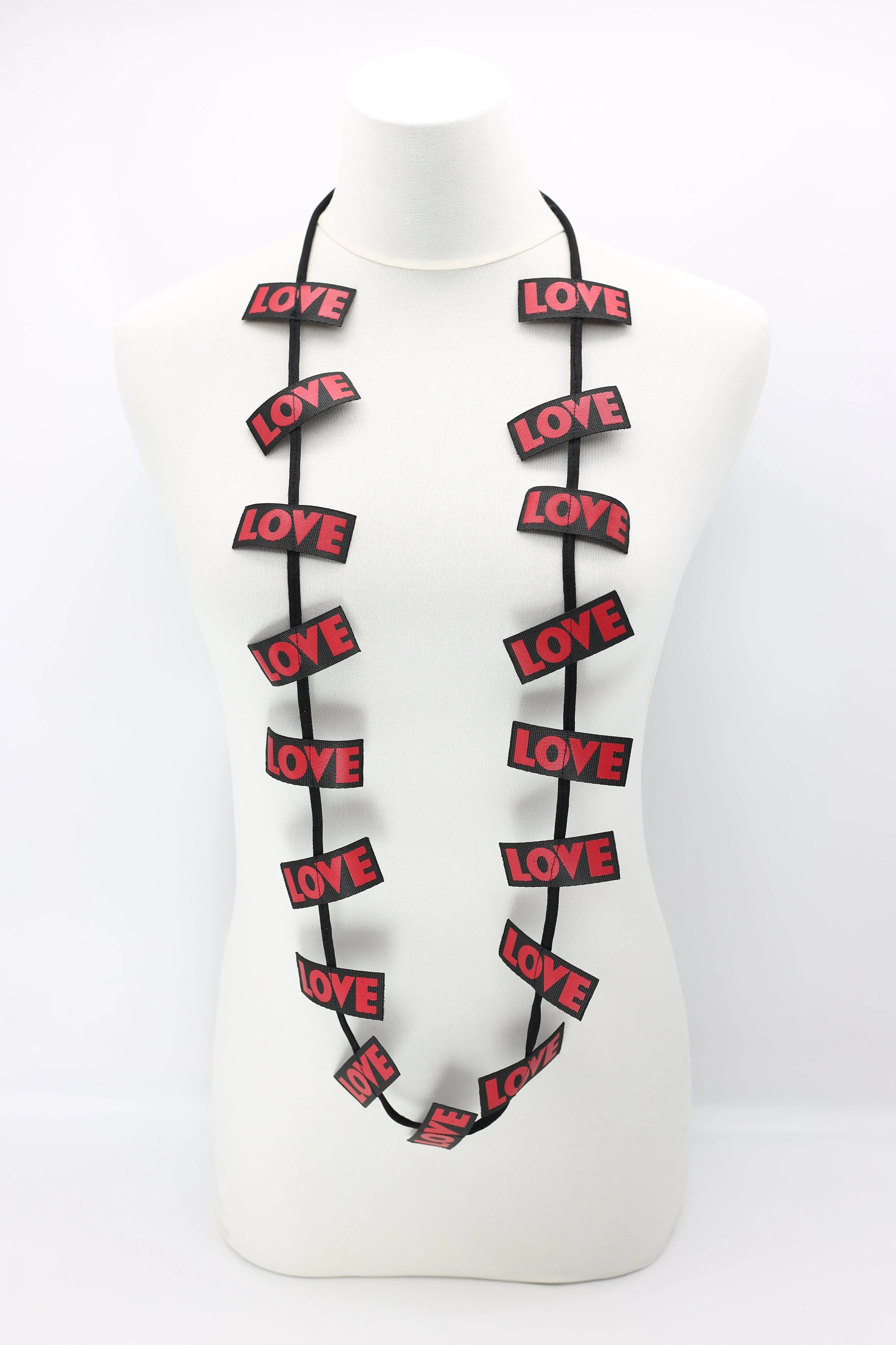 LOVE Ribbon Necklaces